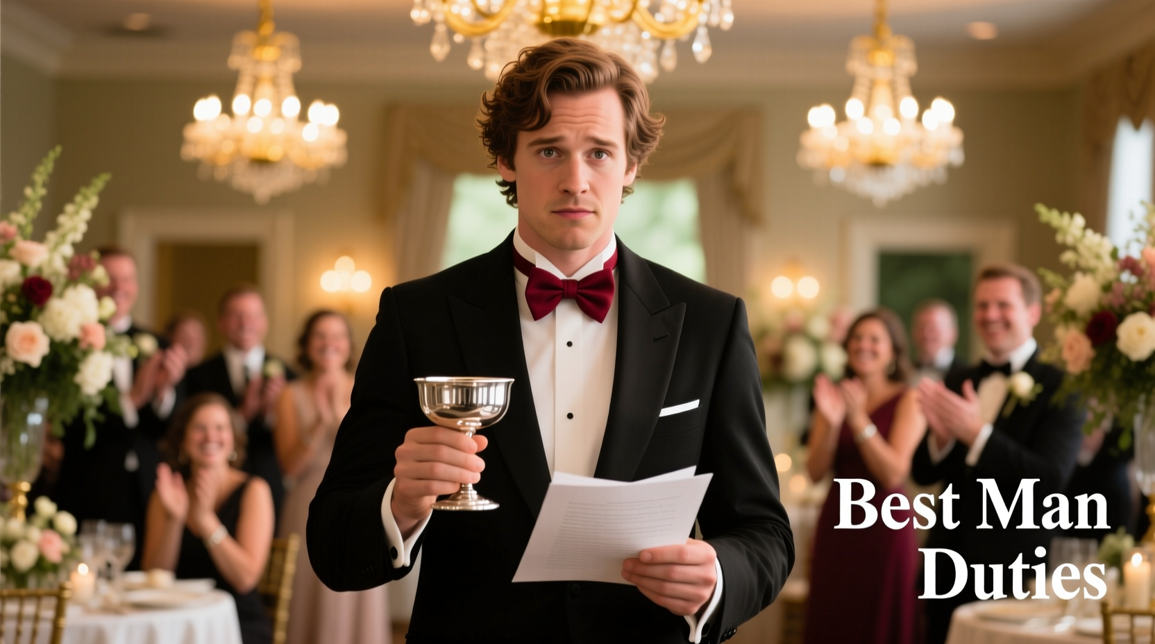 what does the best man do in the wedding