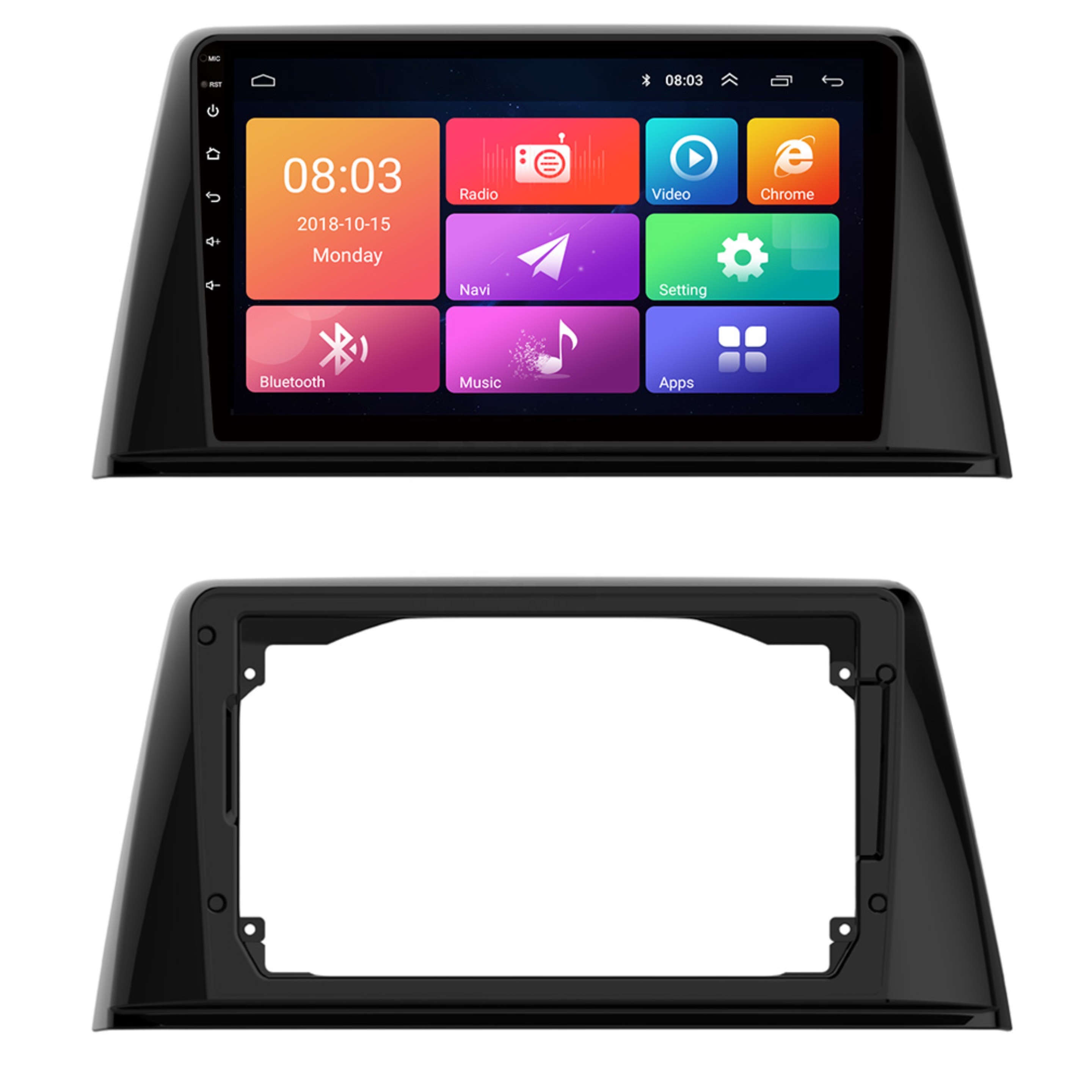 2.5D Large Touch Screen Car Video with Canbus Navigation & GPS 1G+16G Mirror Link Function Auto Radio For Peugeot 308