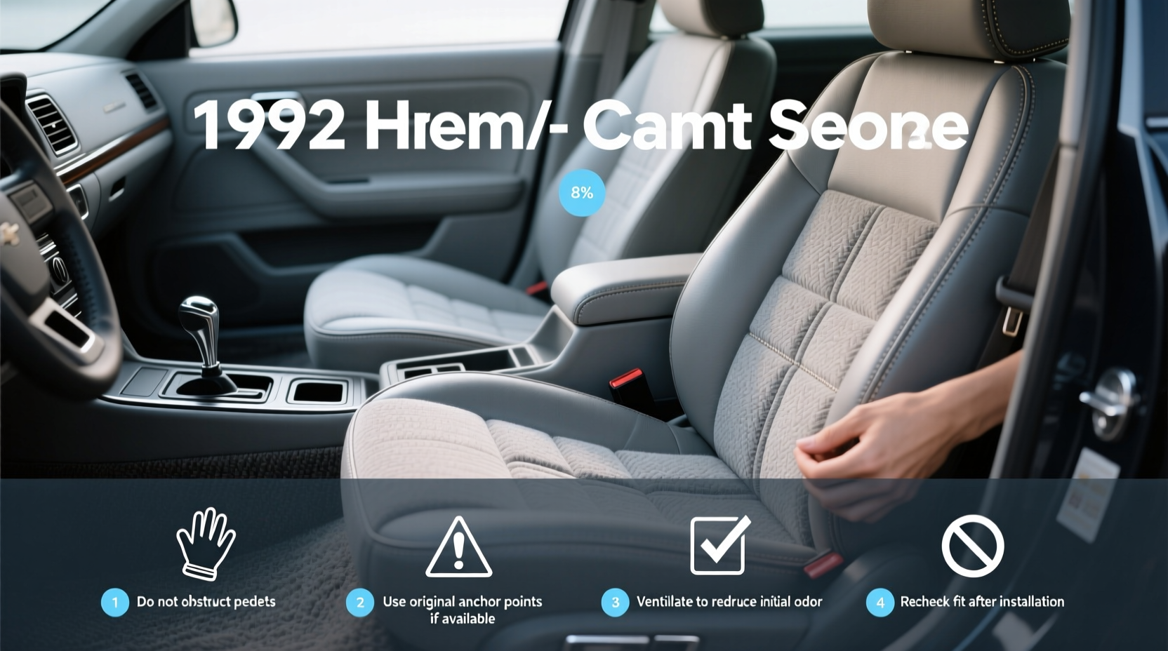 1992 Camaro Seat Covers Buying Guide: How to Choose