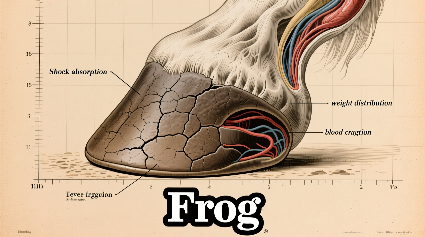 why is a horses frog called a frog origins function
