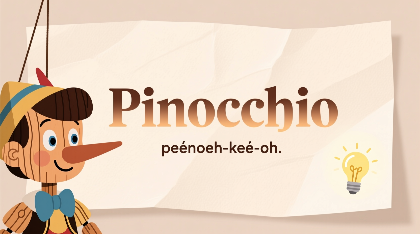 how to spell pinocchio correctly a simple guide to the famous name