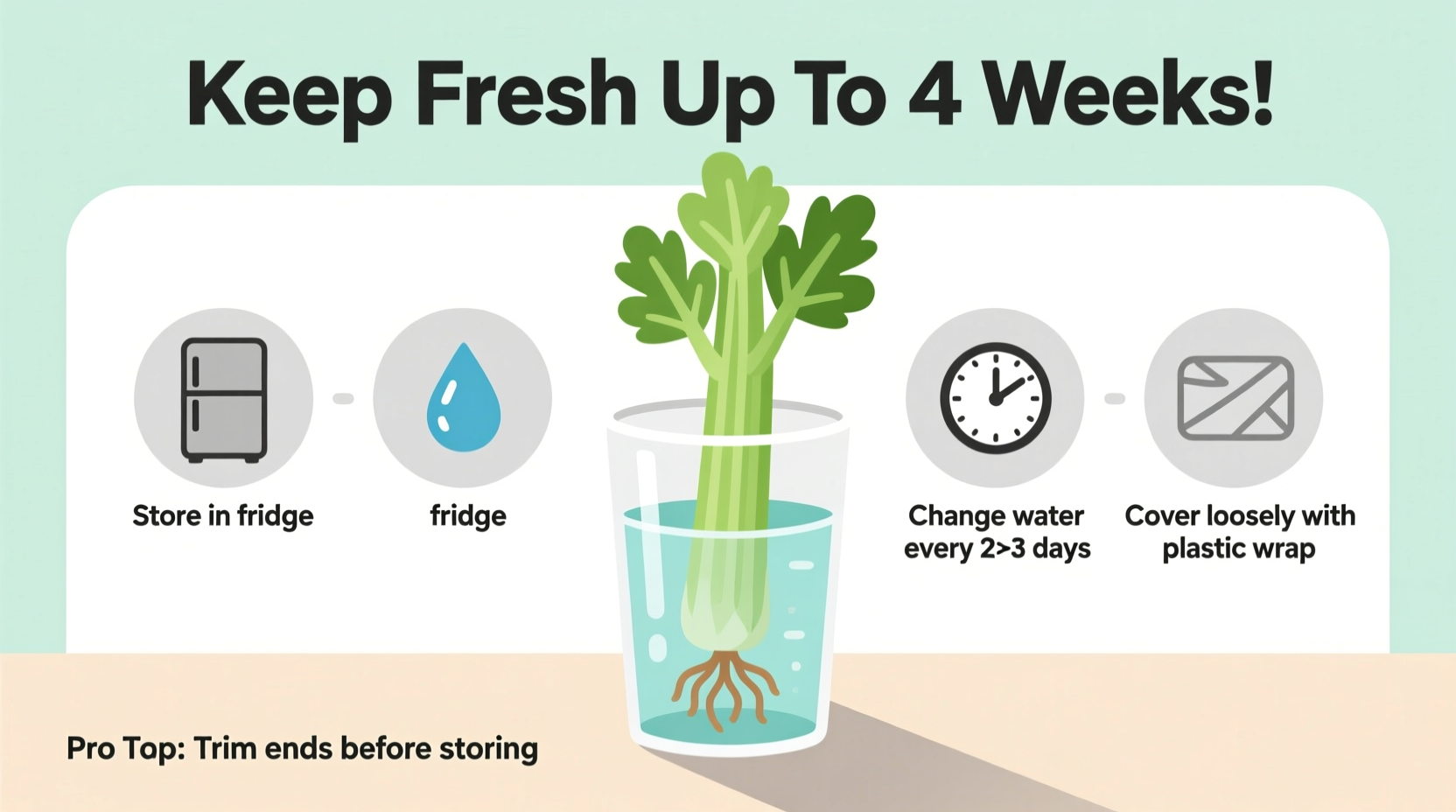 how to keep celery fresh
