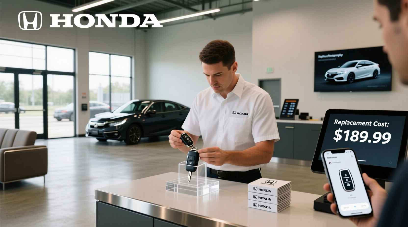 How Much Does a Honda Key Fob Replacement Cost?