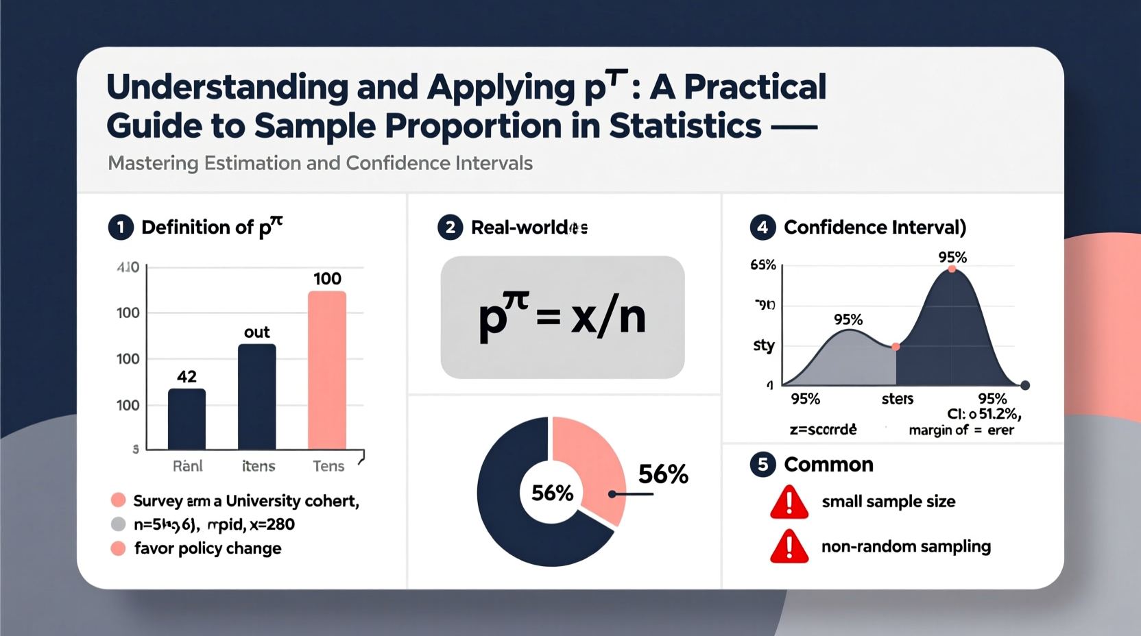 understanding and applying p hat a practical guide to sample proportion in statistics