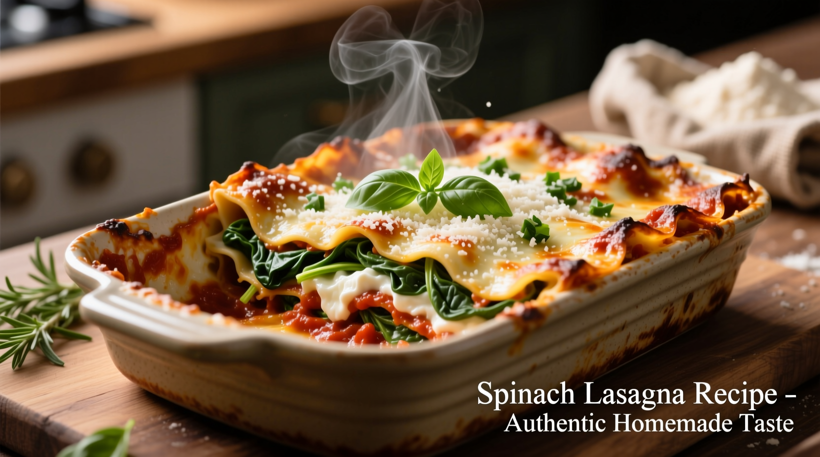Perfect Spinach Lasagna Recipe in 90 Minutes
