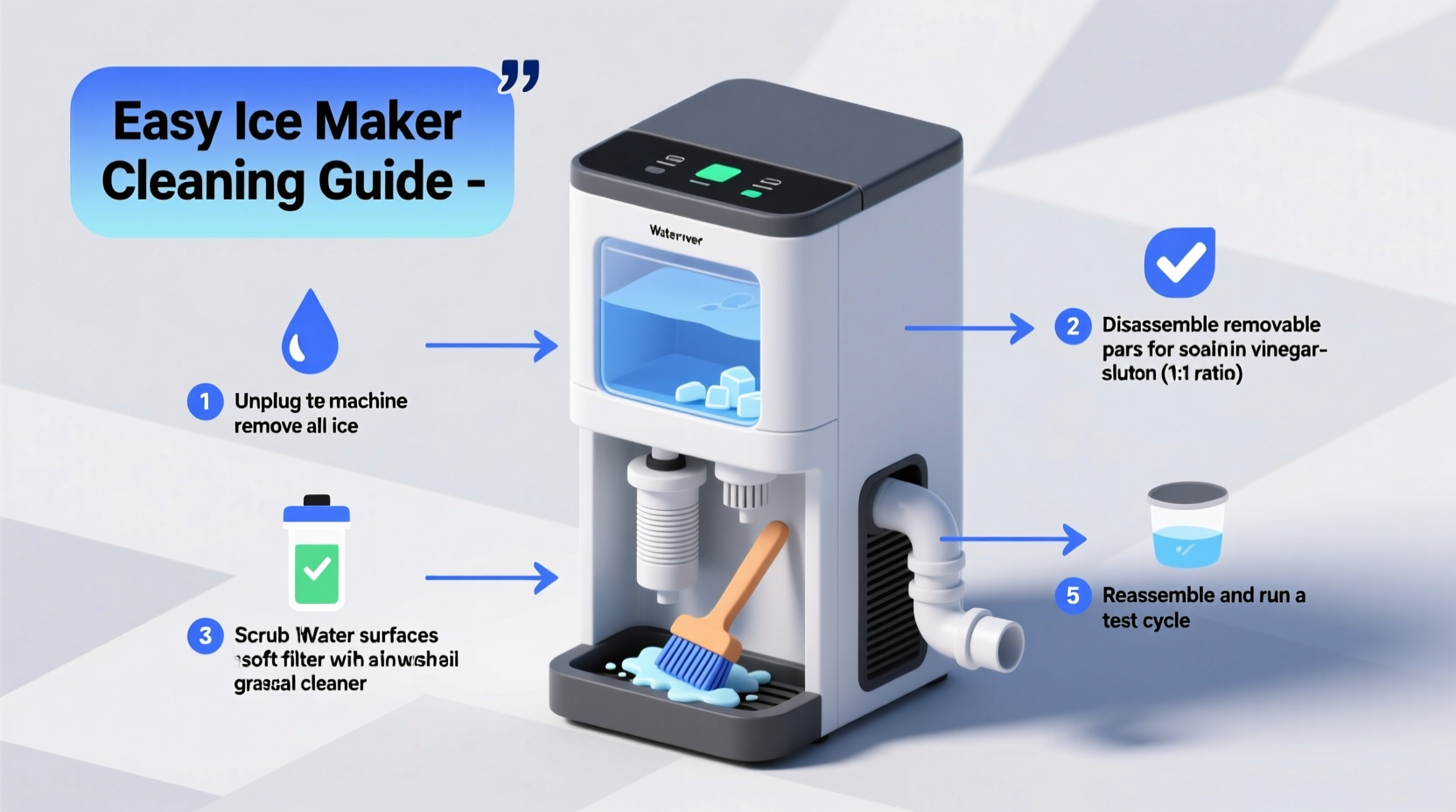 effective tips for the best way to clean an ice maker easily