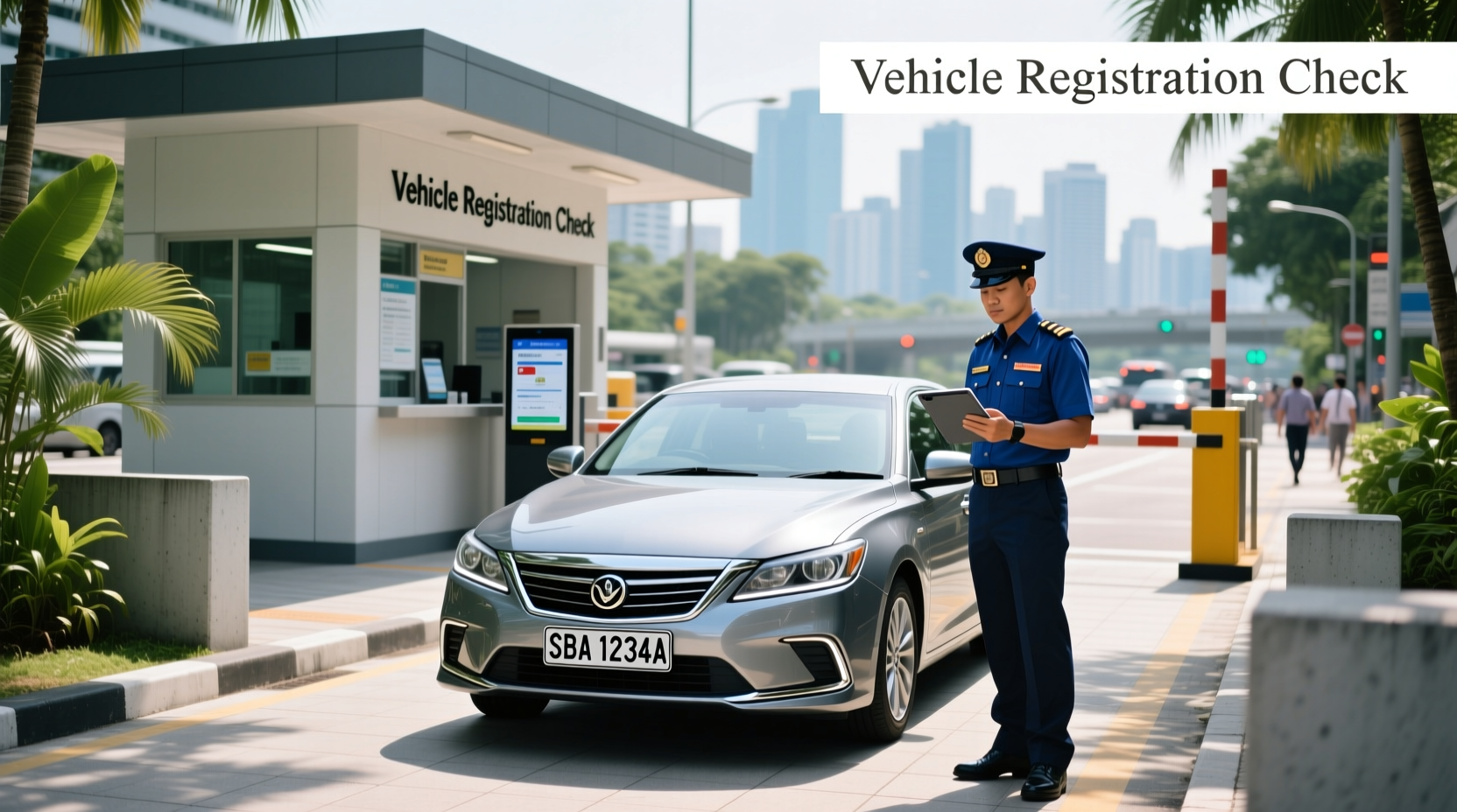 How to Check Singapore Car Plate Number Information