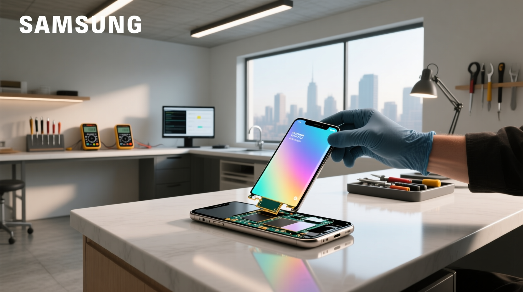 samsung screen replacement cost, options what’s worth it