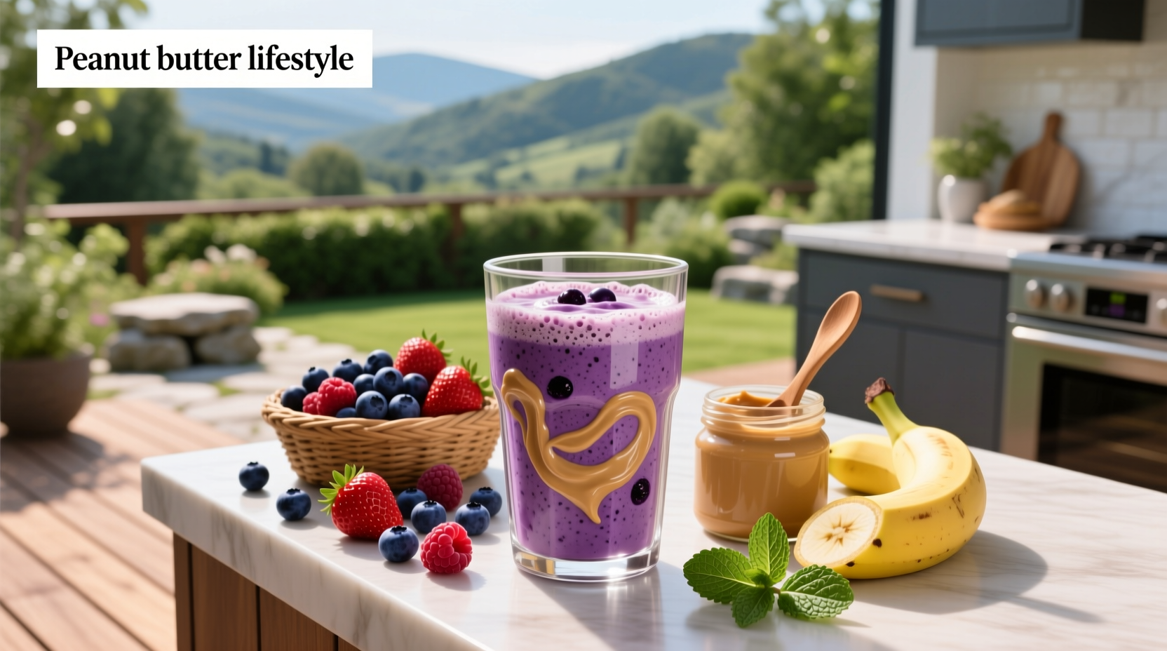 peanut butter berry smoothie guide