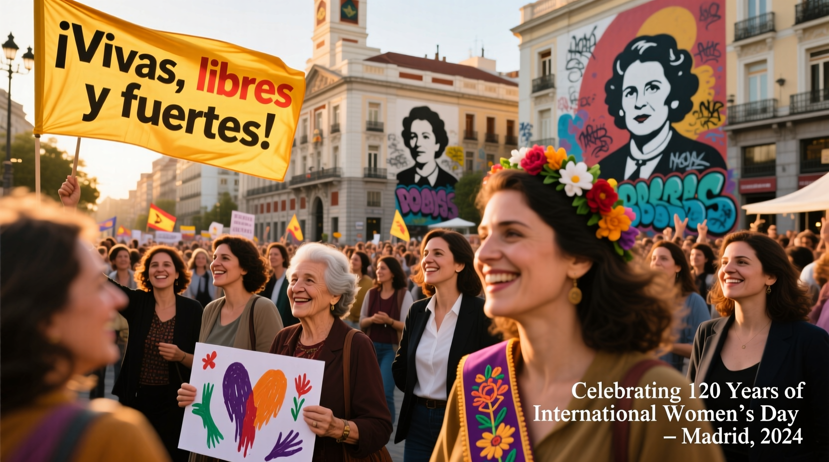 international womens day madrid