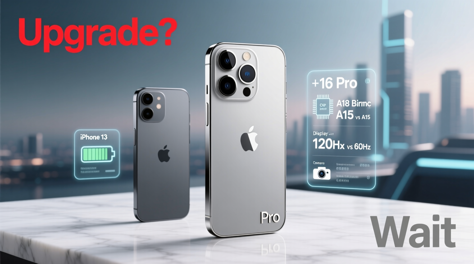 iphone 16 pro vs iphone 13 is it worth upgrading or should you wait