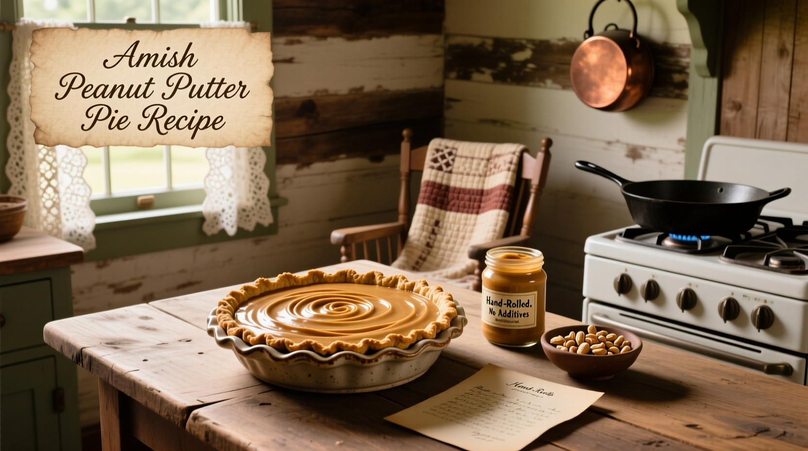 amish peanut butter pie recipe guide