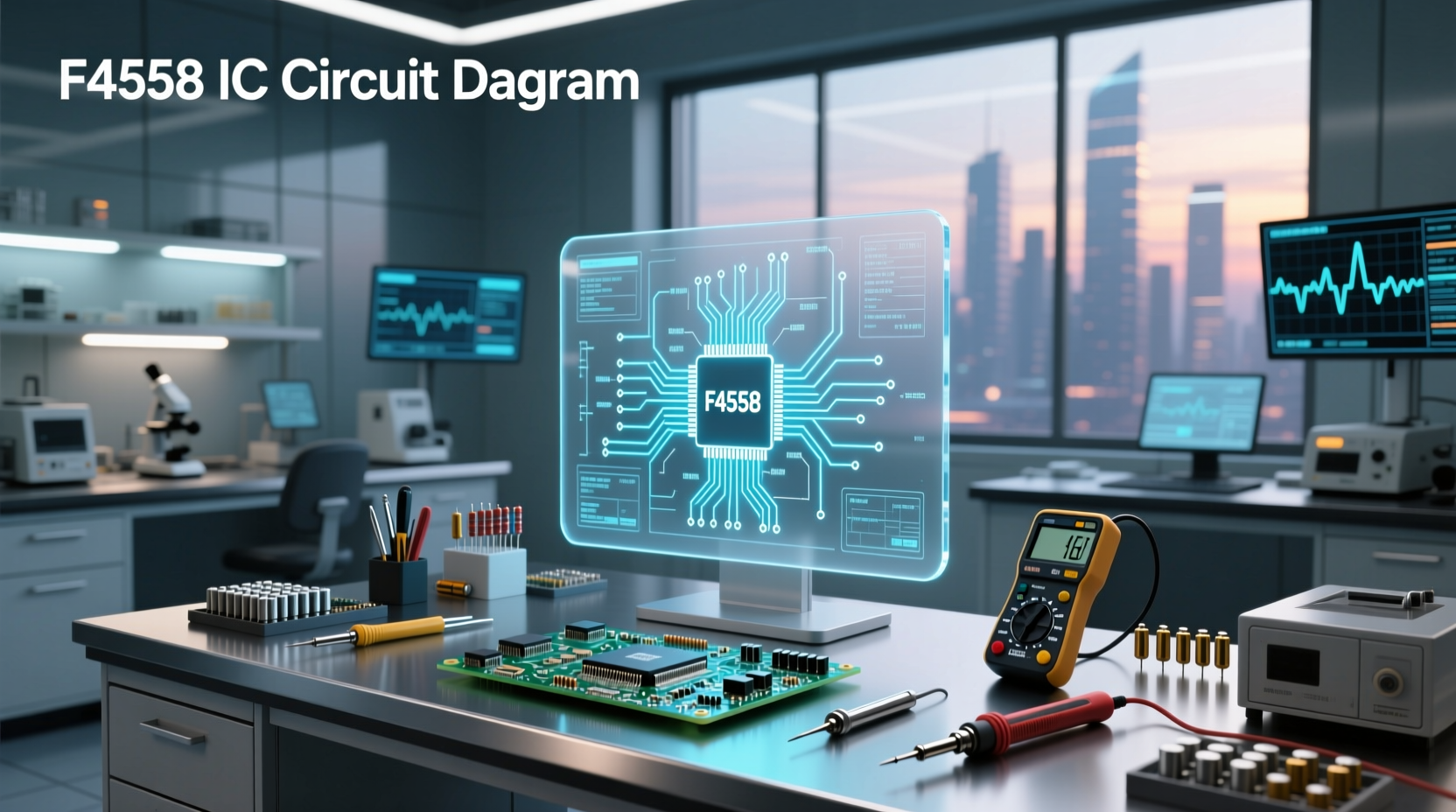 What Is the F4558 IC Circuit Diagram Used For?