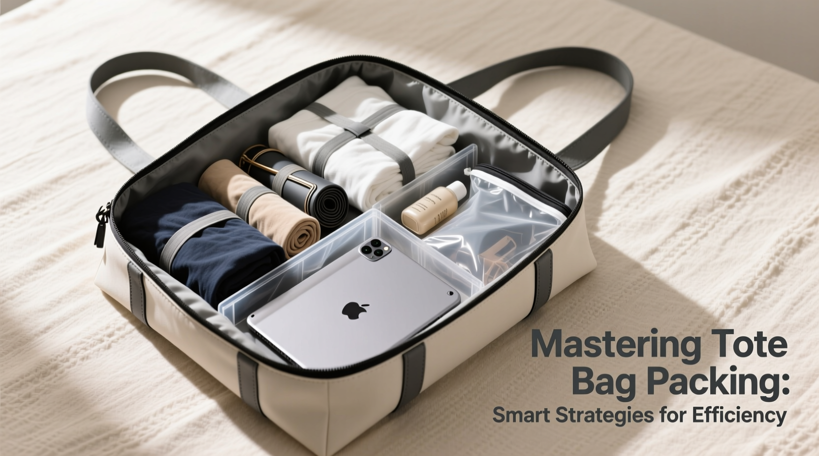 mastering tote bag packing smart strategies for efficient and organized packing