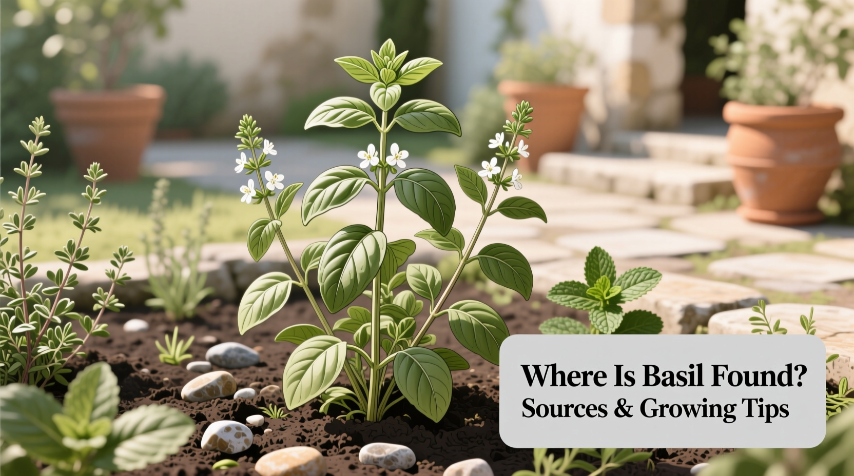 Where Is Basil Found? Sources & Growing Tips