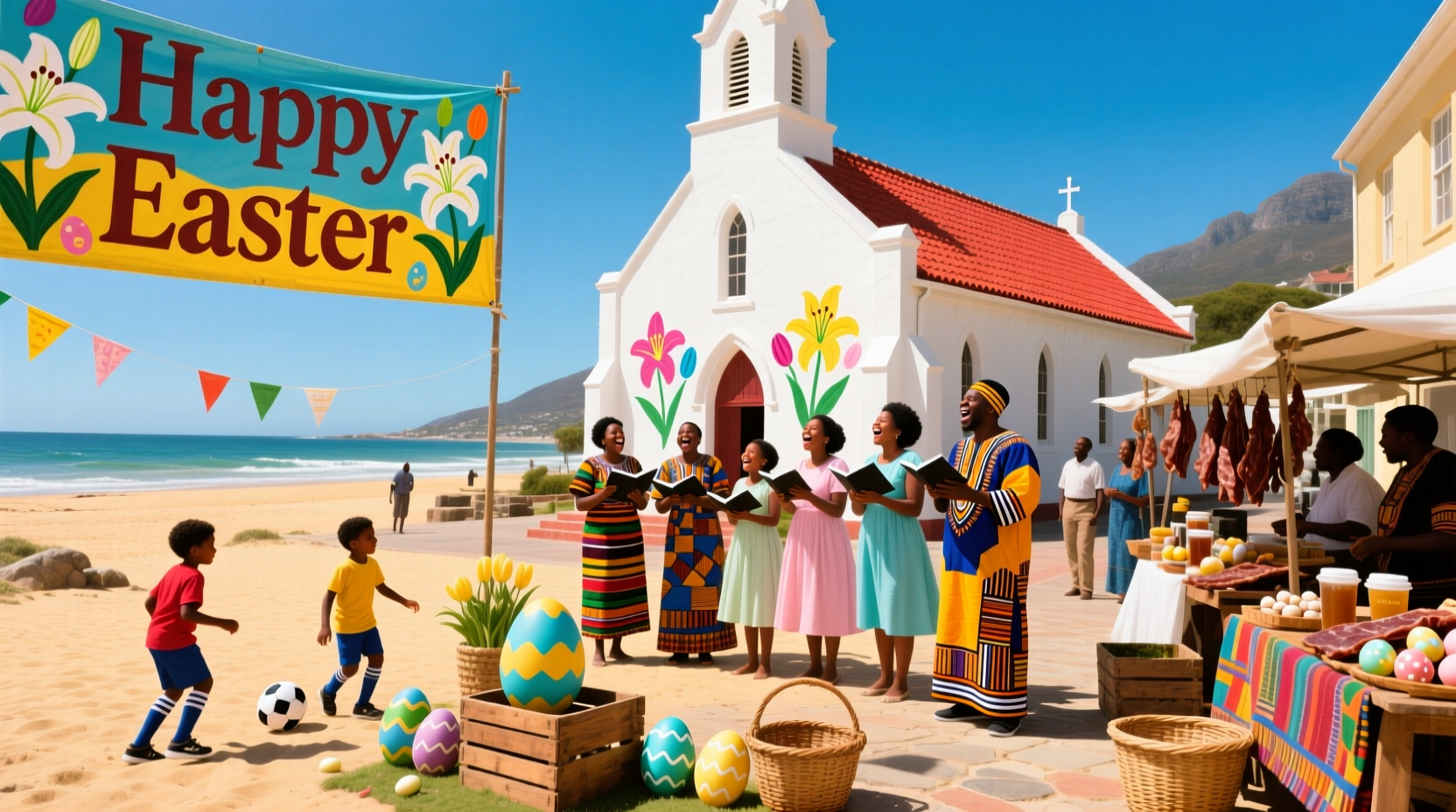 how is easter celebrated in south africa