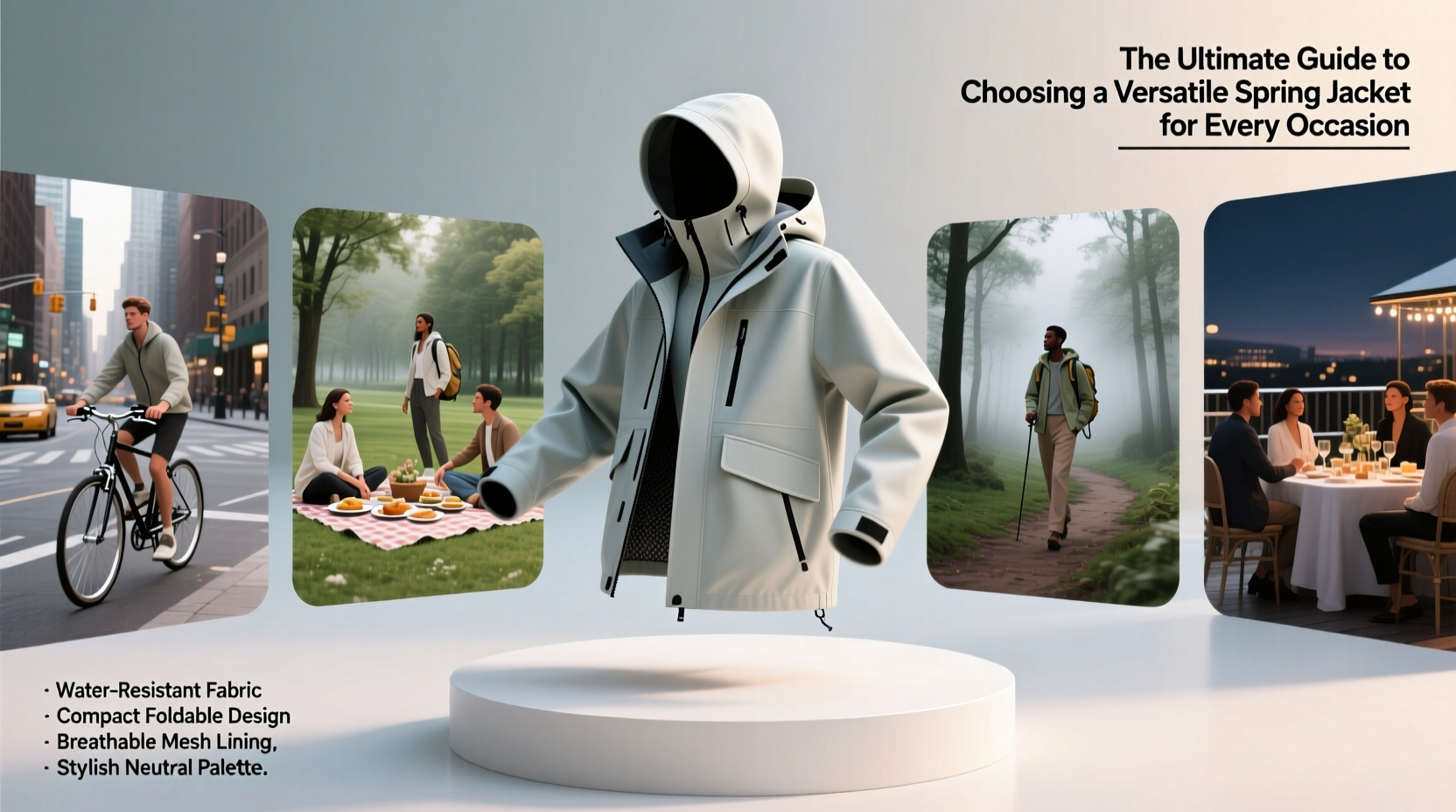 the ultimate guide to choosing a versatile spring jacket for every occasion