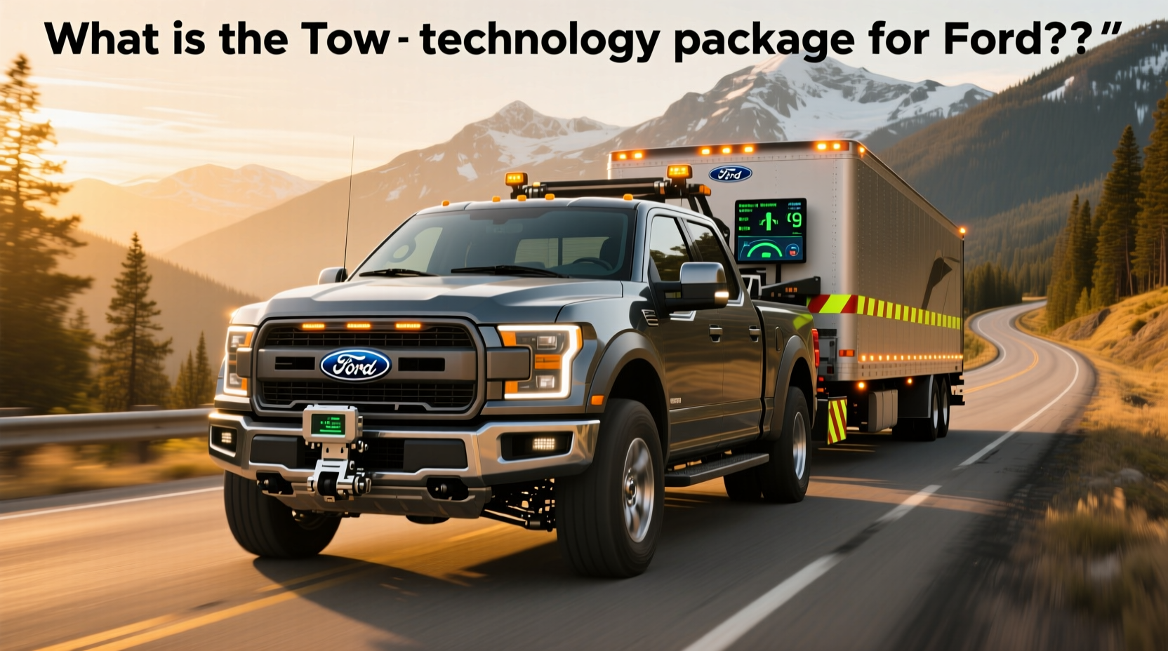 Towing Technology Package Guide for Ford Trucks