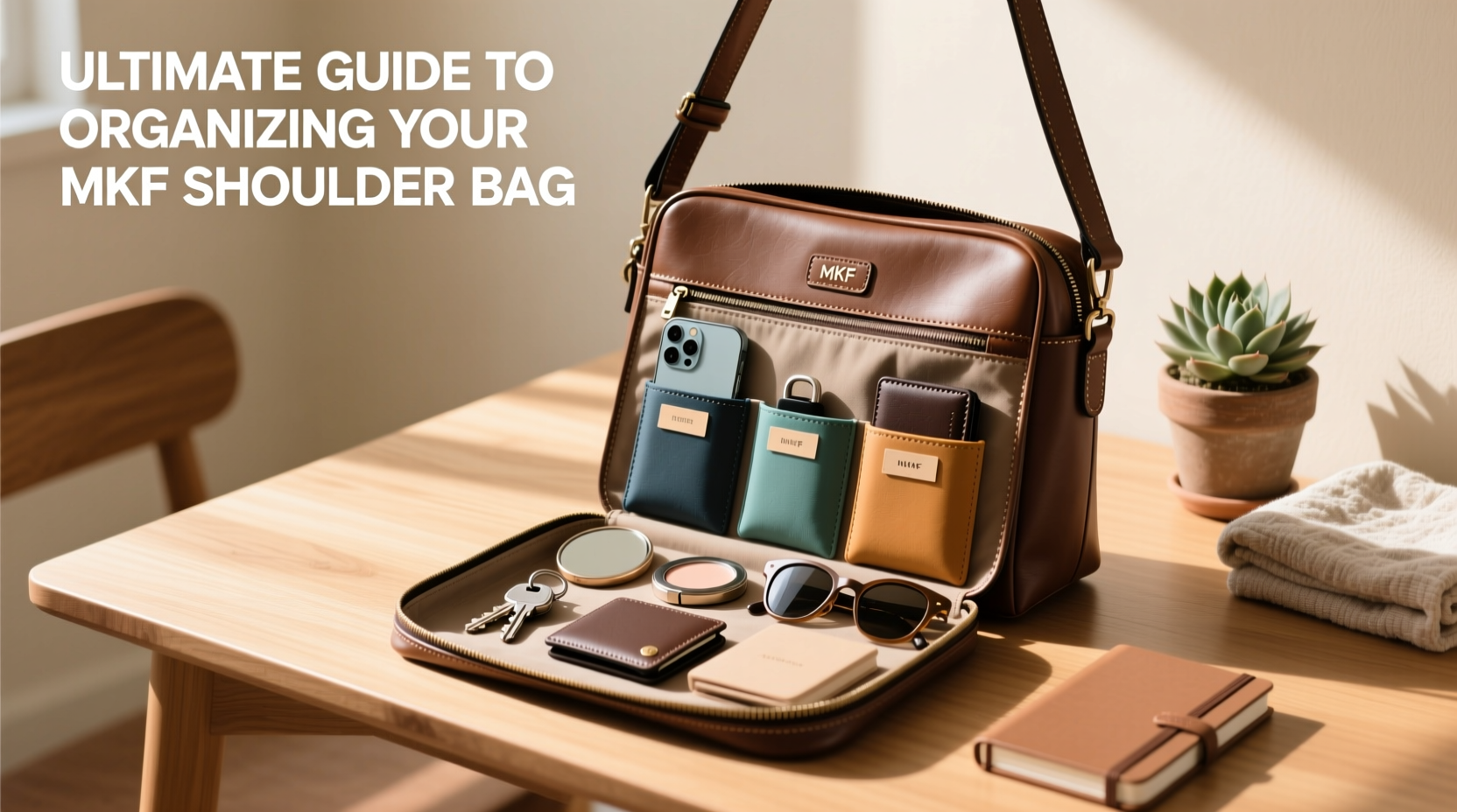 ultimate guide to organizing your mkf shoulder bag for easy access and style