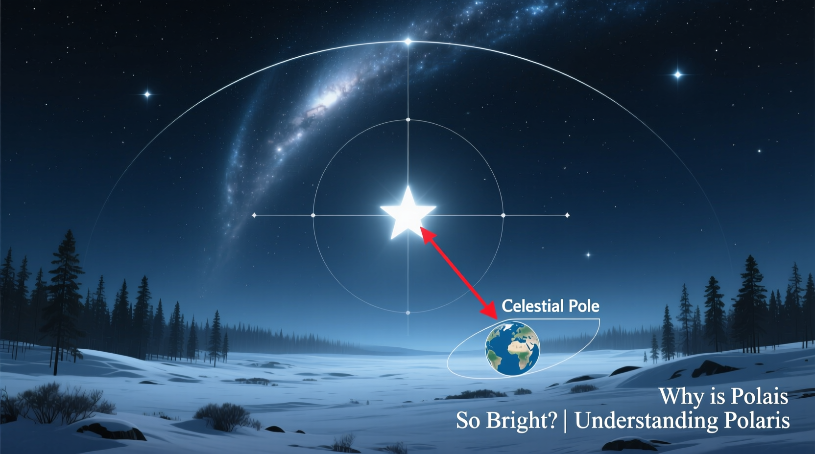 why is the north star so bright understanding polaris
