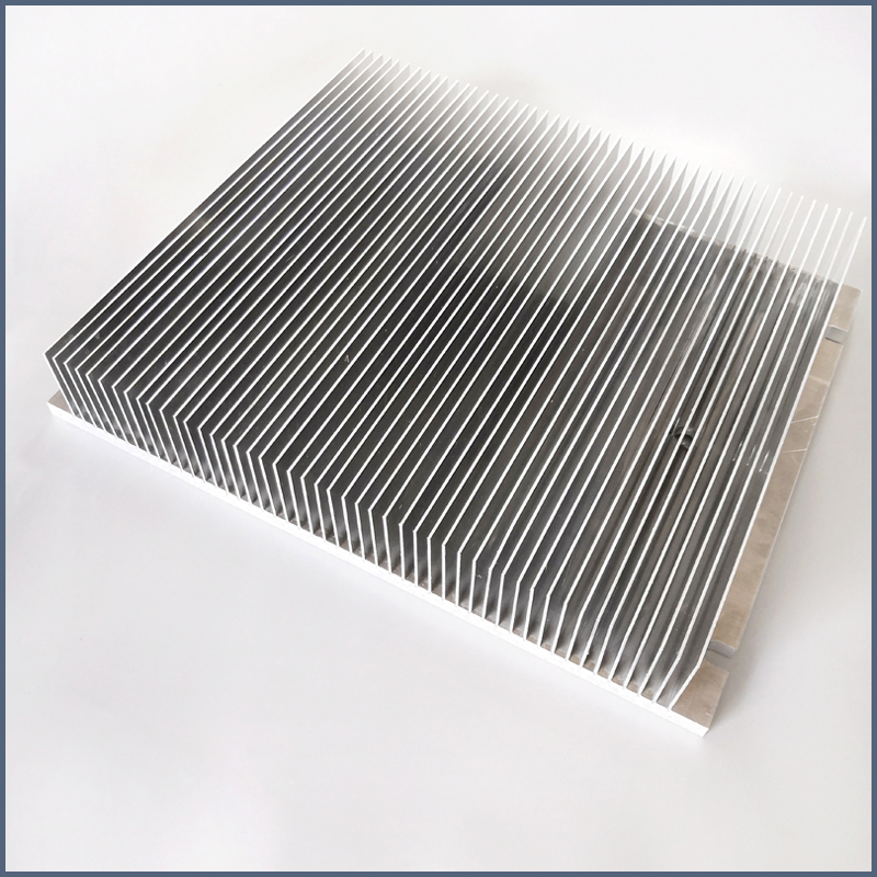 Flexible cutting length high power heat sink extrusion 150(W)*45(H)mm