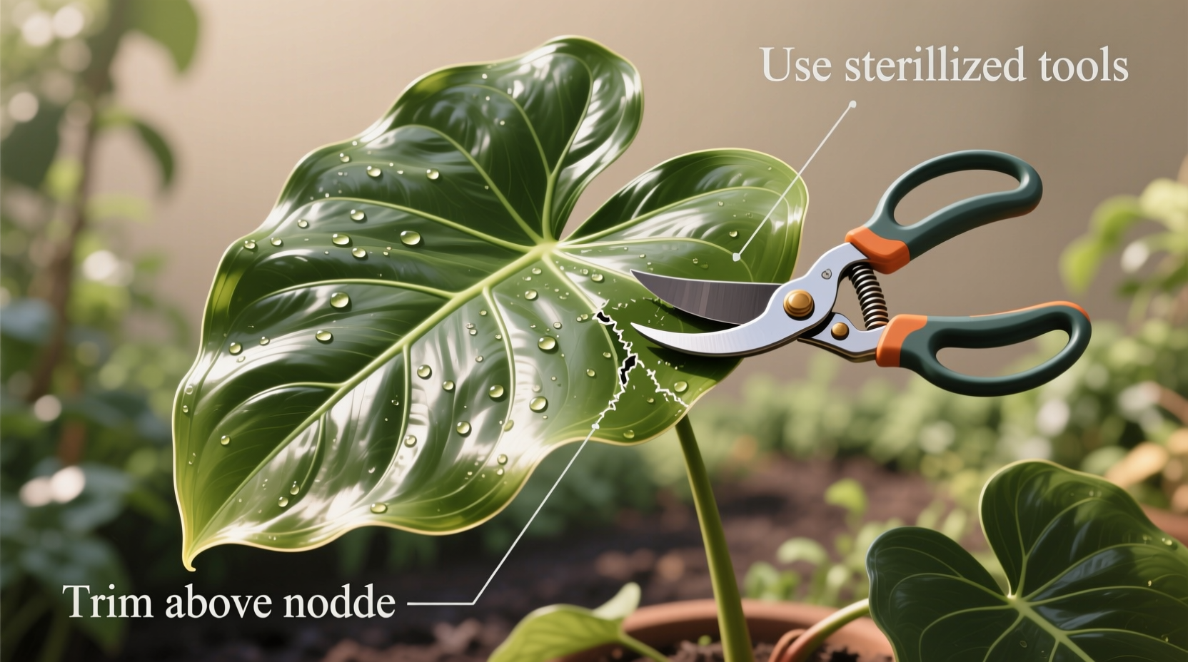 How to Trim an Elephant Ear Plant Correctly