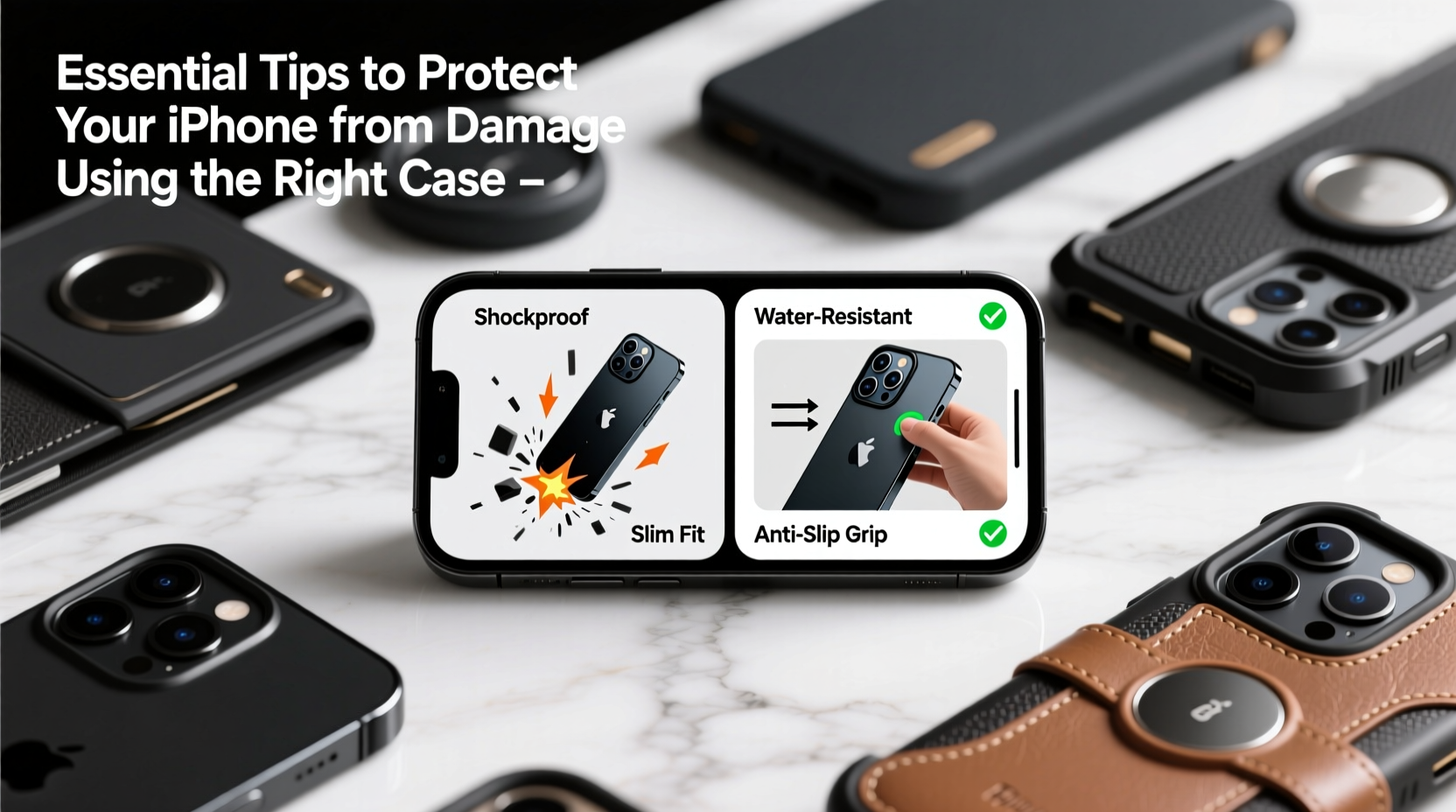 essential tips to protect your iphone from damage using the right case