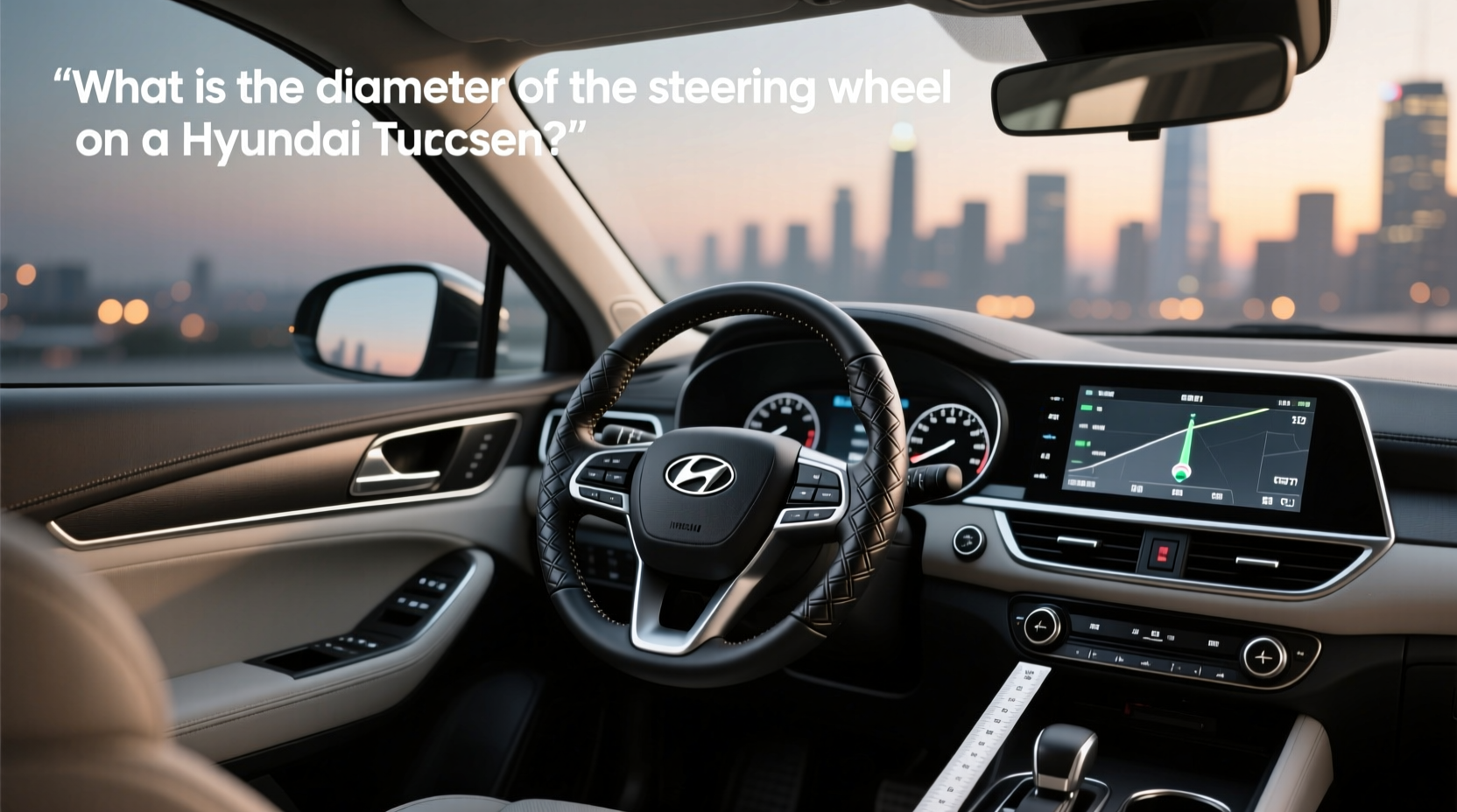 How to Choose Hyundai Tucson Steering Wheel Cover, What Is the Diameter?