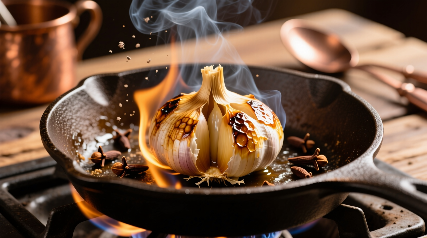roast cloves of garlic
