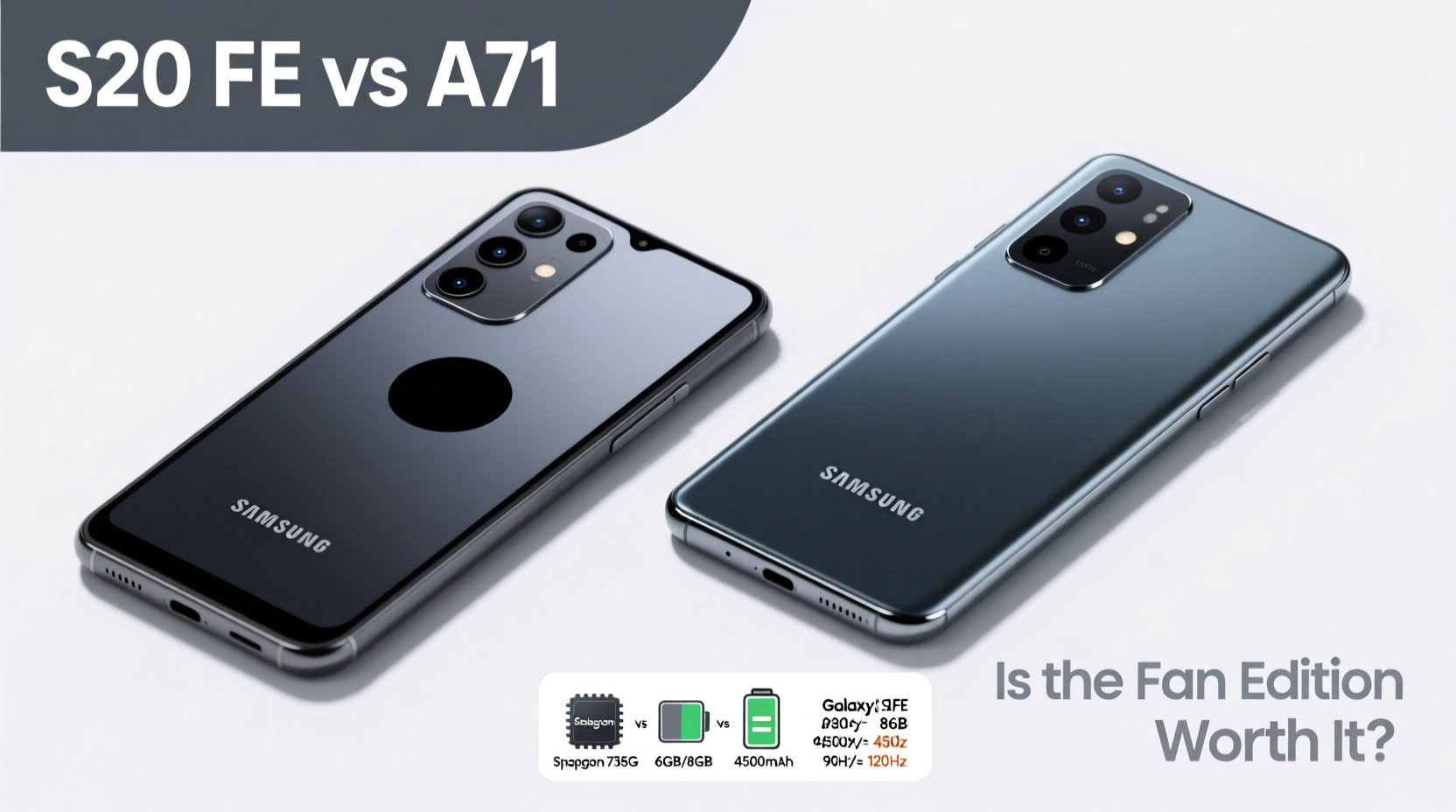 samsung a71 vs s20 fe is the fan edition really worth the upgrade