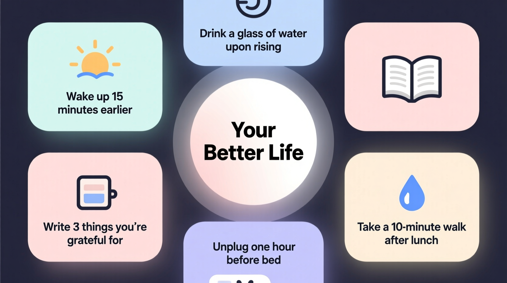 practical habits to transform your daily routine and live a better life