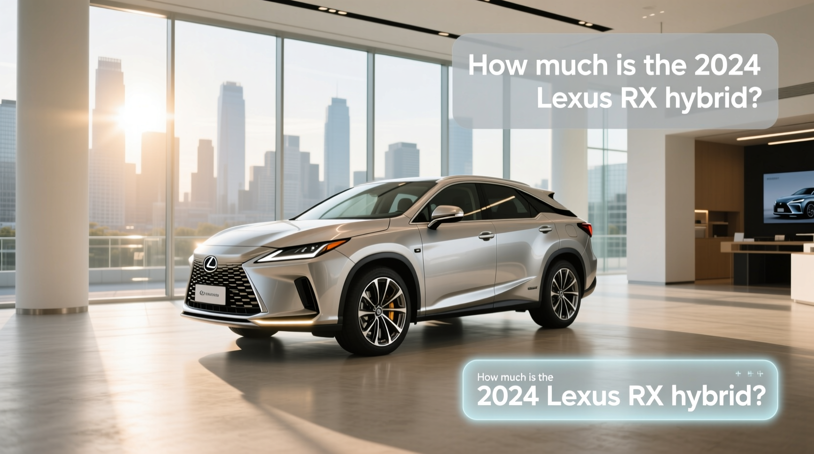 2026 Lexus RX Plug-in Hybrid Price Guide