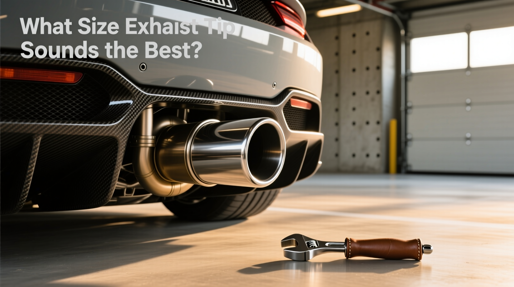exhaust tip,What size exhaust tip sounds the best? buying guide