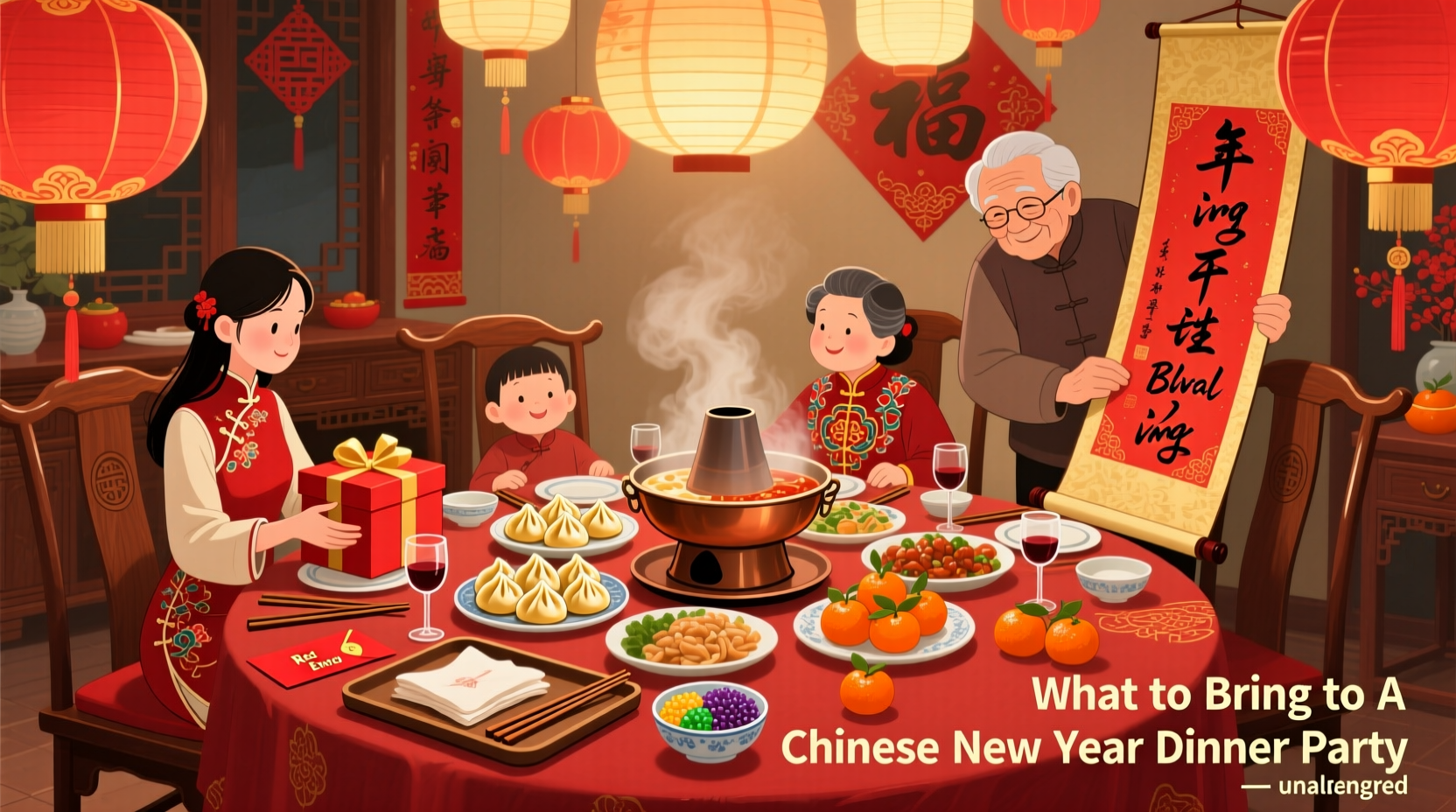 what to bring to chinese new year dinner party