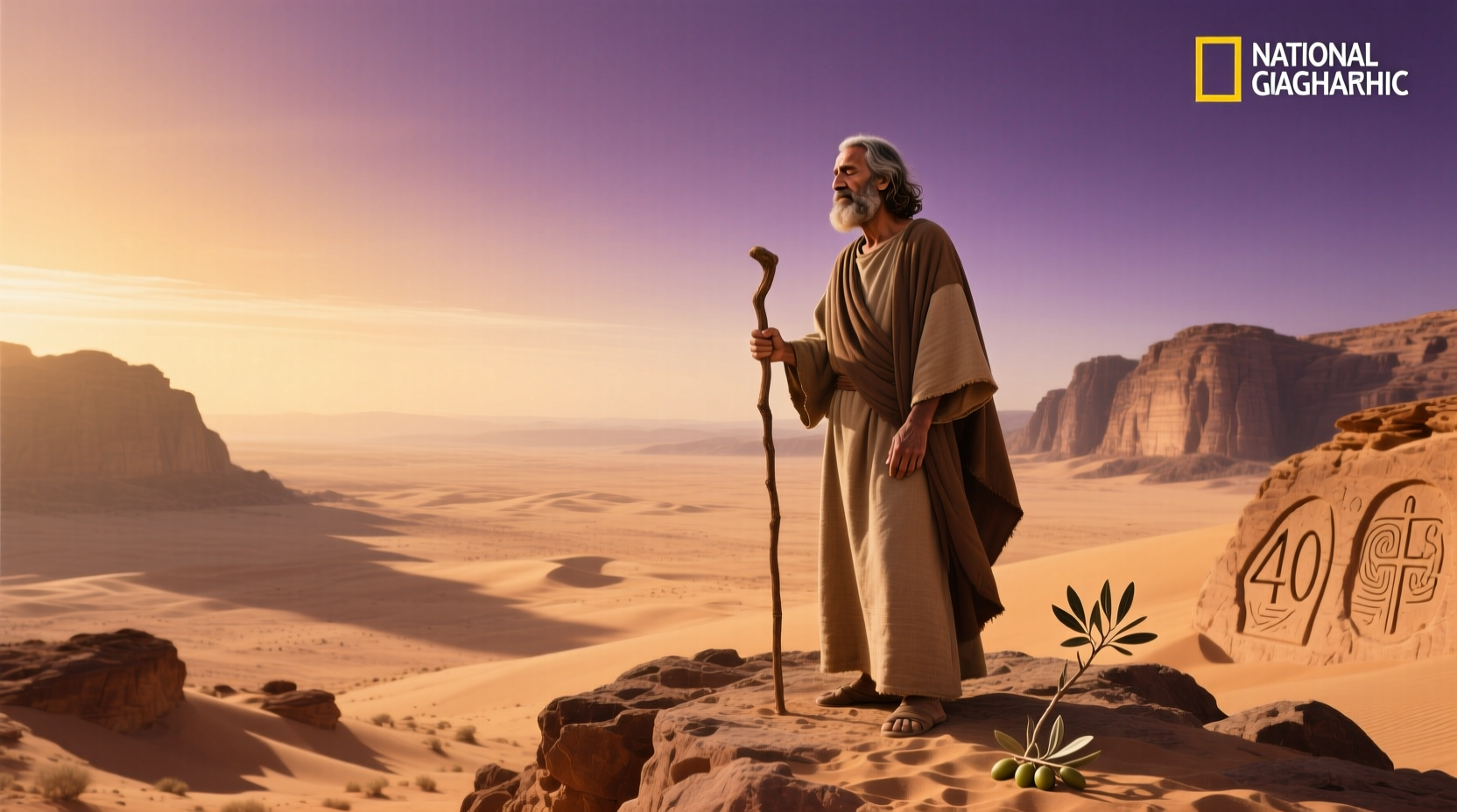 moses' 40 day fast spiritual insight guide