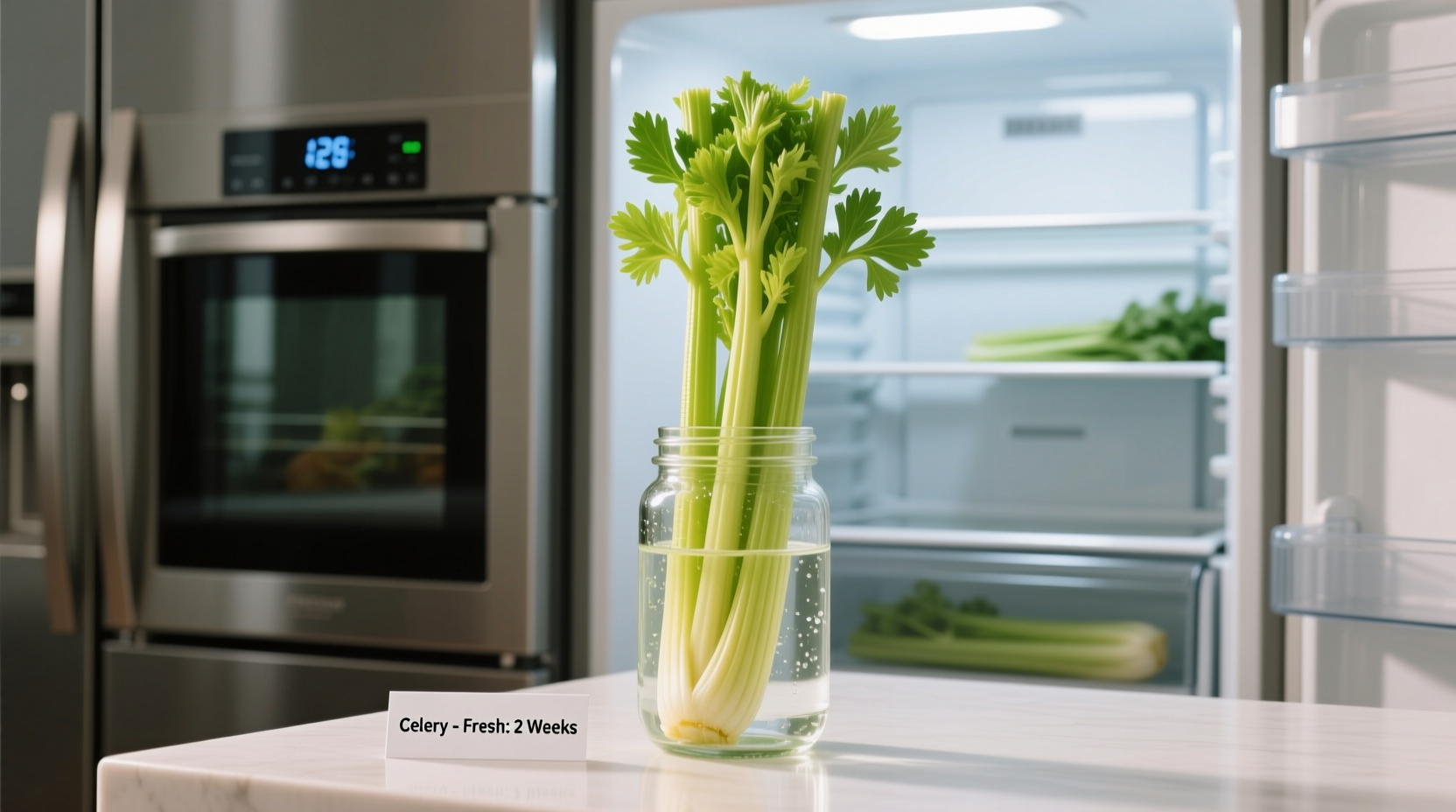 how long does celery last in the refrigerator
