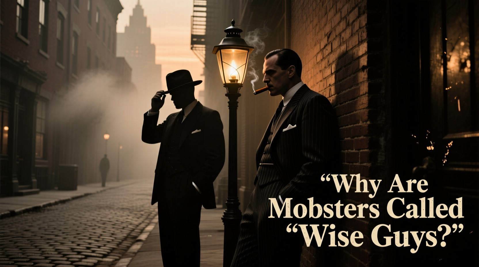 why are mobsters called wise guys mafia term origins