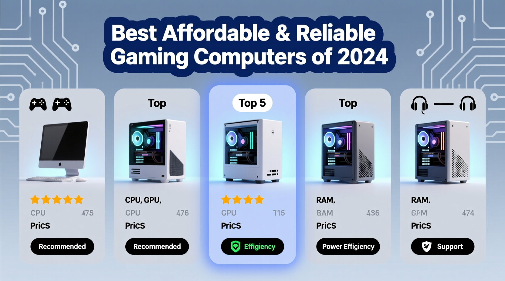 affordable and reliable options for the best computer for gaming in 2024