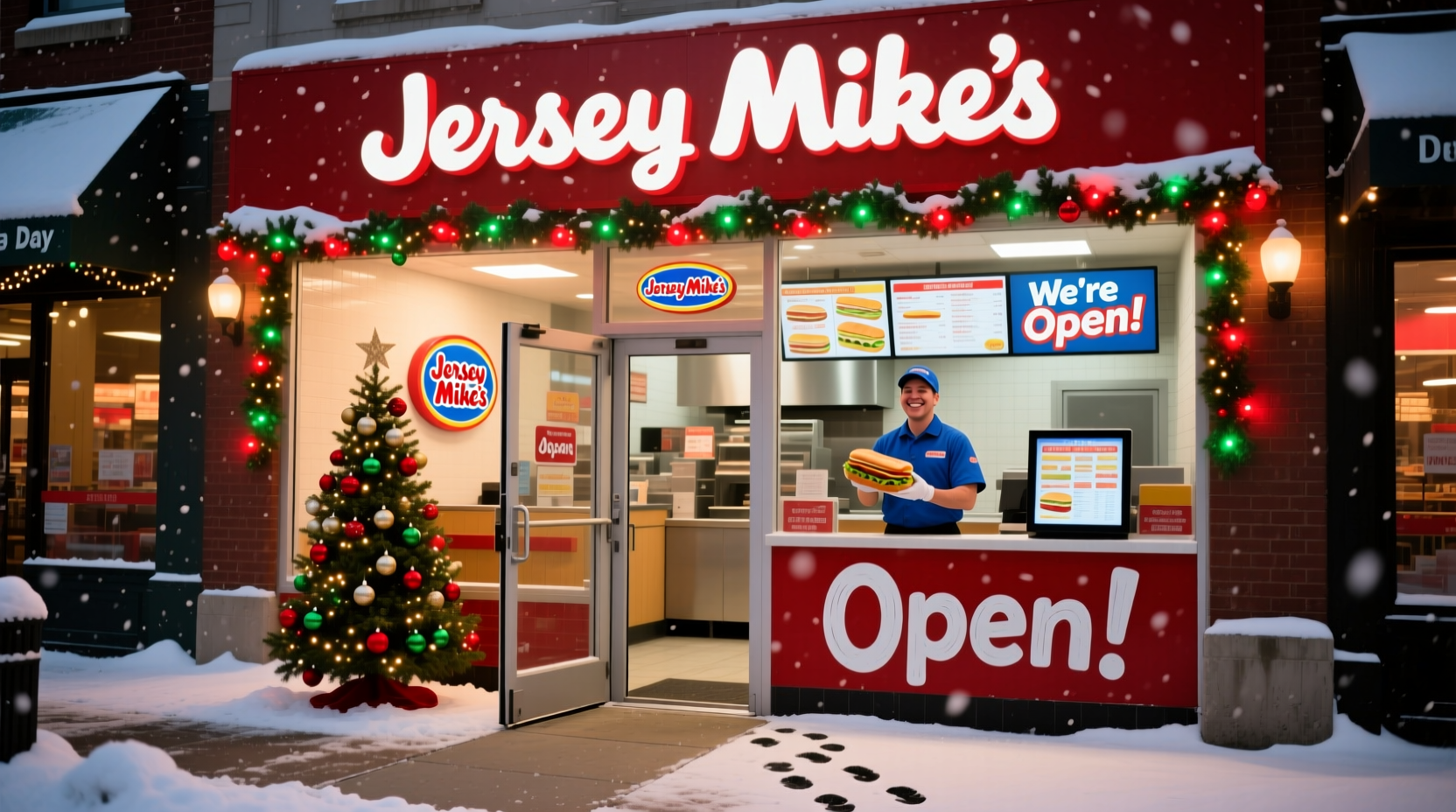 is jersey mikes open on christmas day