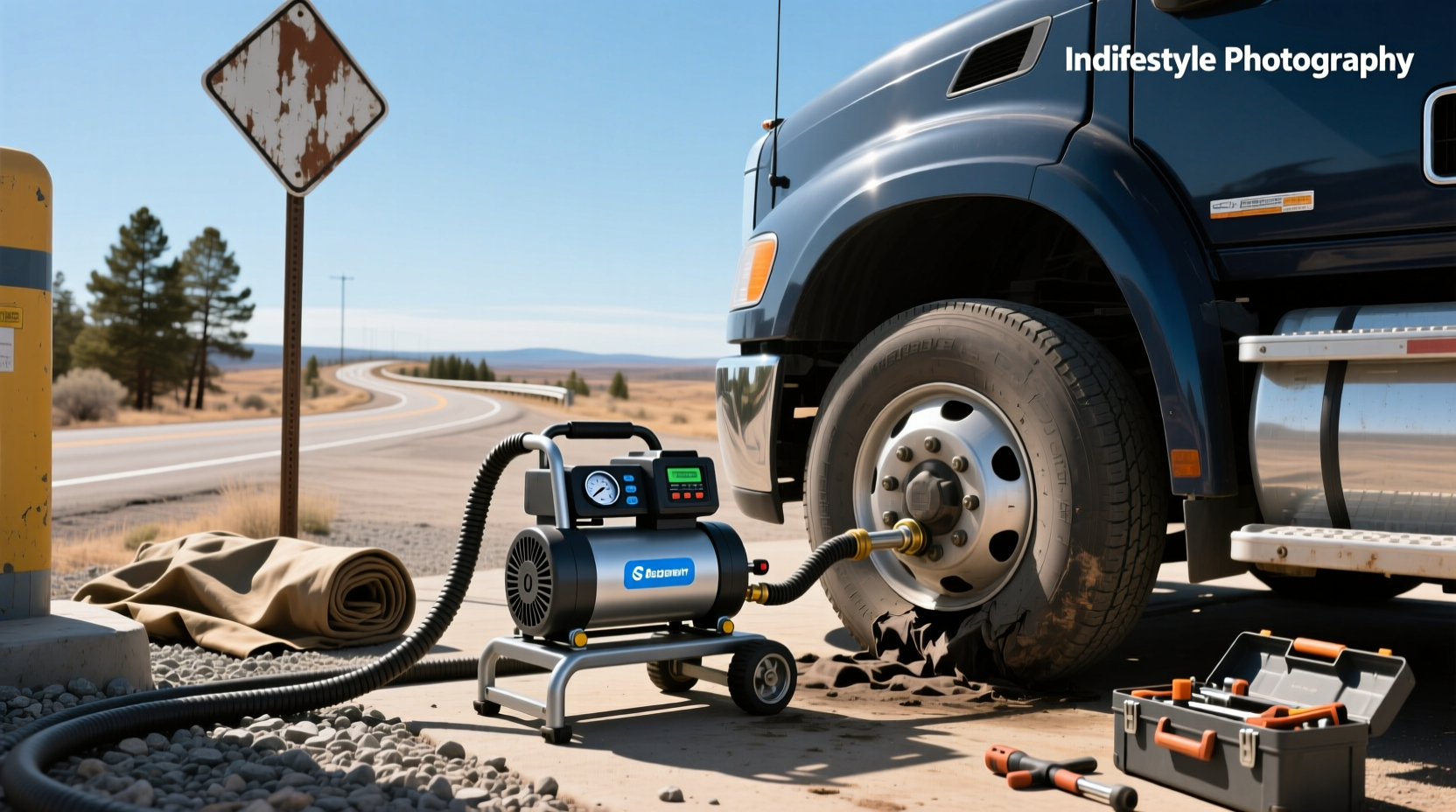 How to Choose a Portable Air Compressor for Truck Tires
