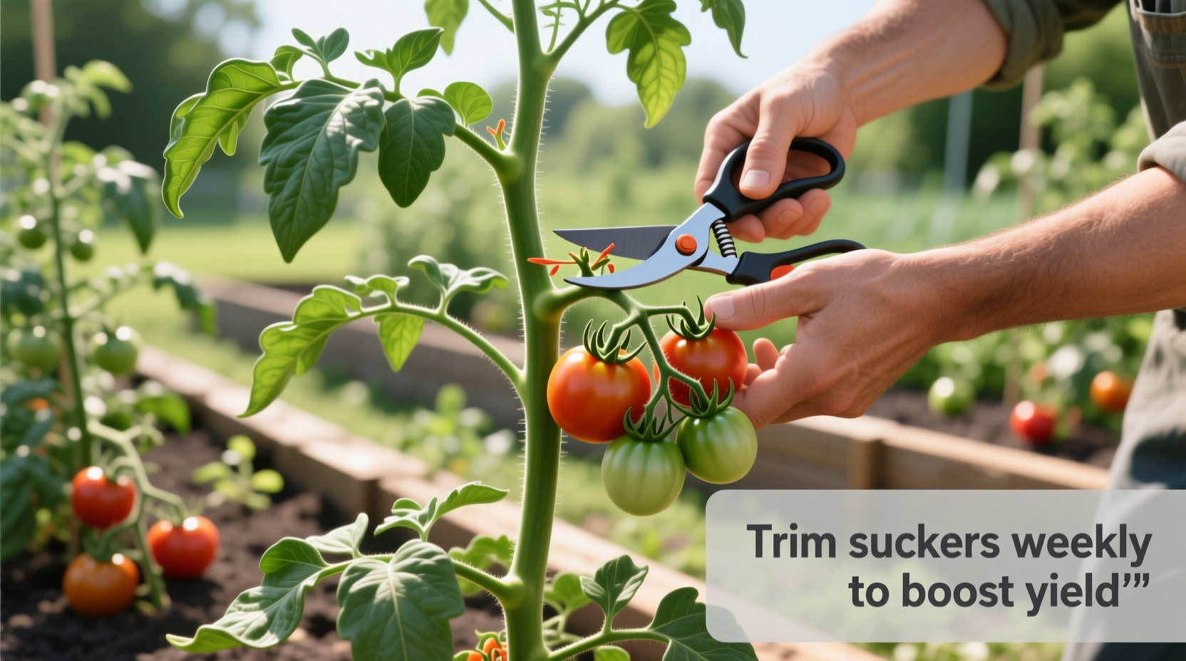 How to Trim Tomato Plants: Expert Pruning Guide for Bigger Harvests