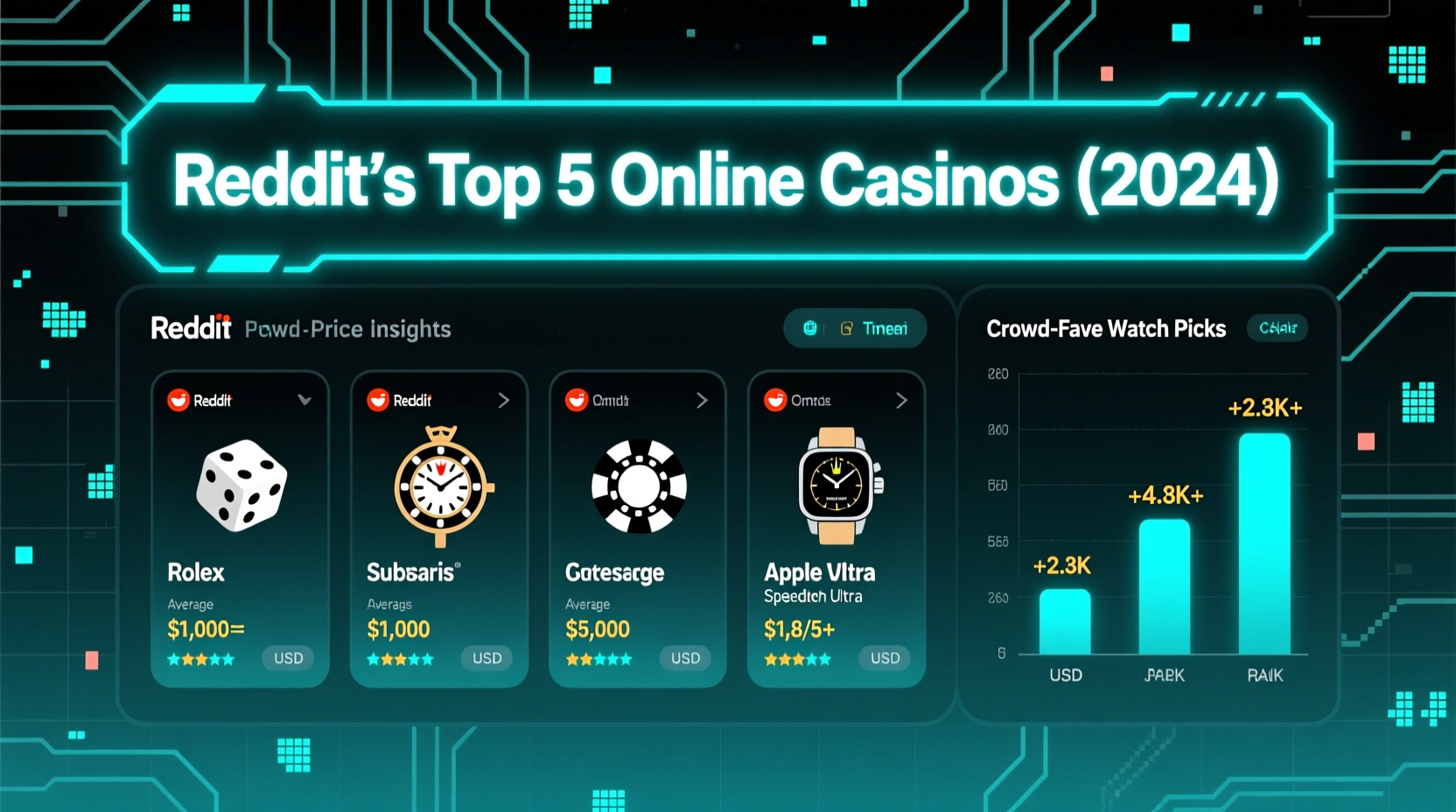 Reddit Best Online Casino Picks With Price Insights And Crowd Fave Watches