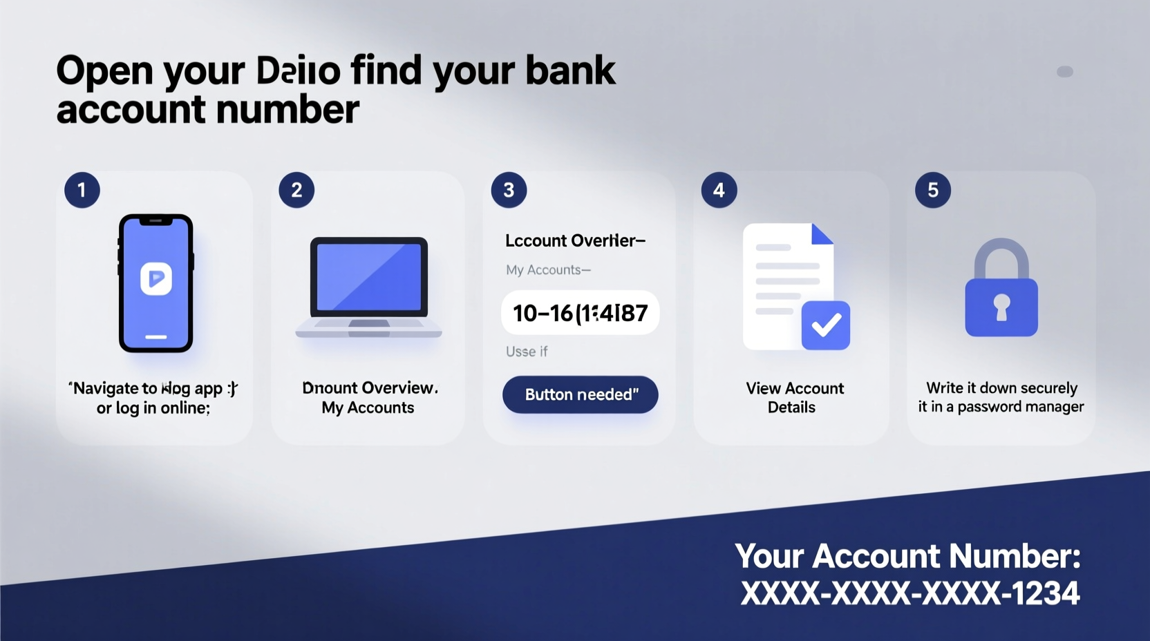 how to easily find your bank account number step by step guide and tips