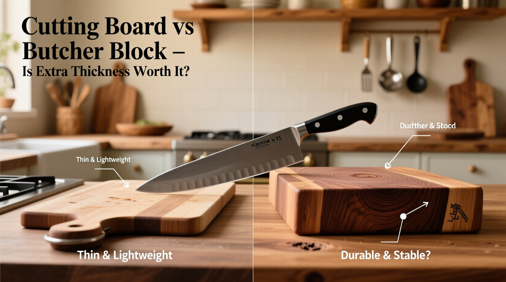 cutting board vs butcher block is the extra thickness really worth it