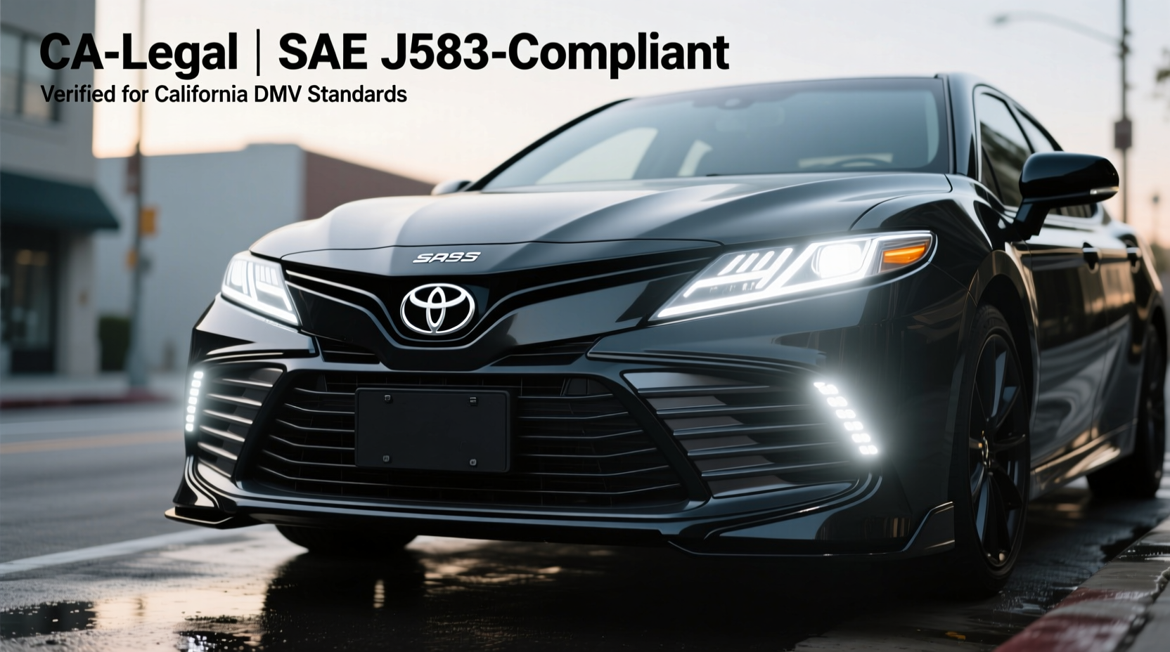 2025 camry led fog lights ca law