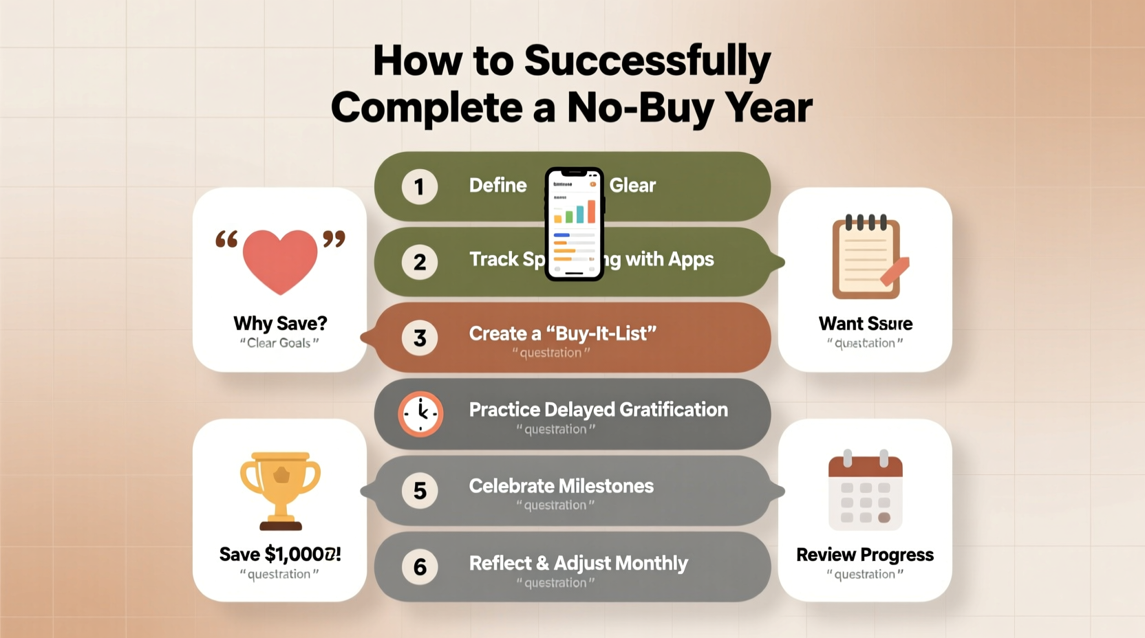 how to successfully complete a no buy year practical strategies to break spending habits and save more
