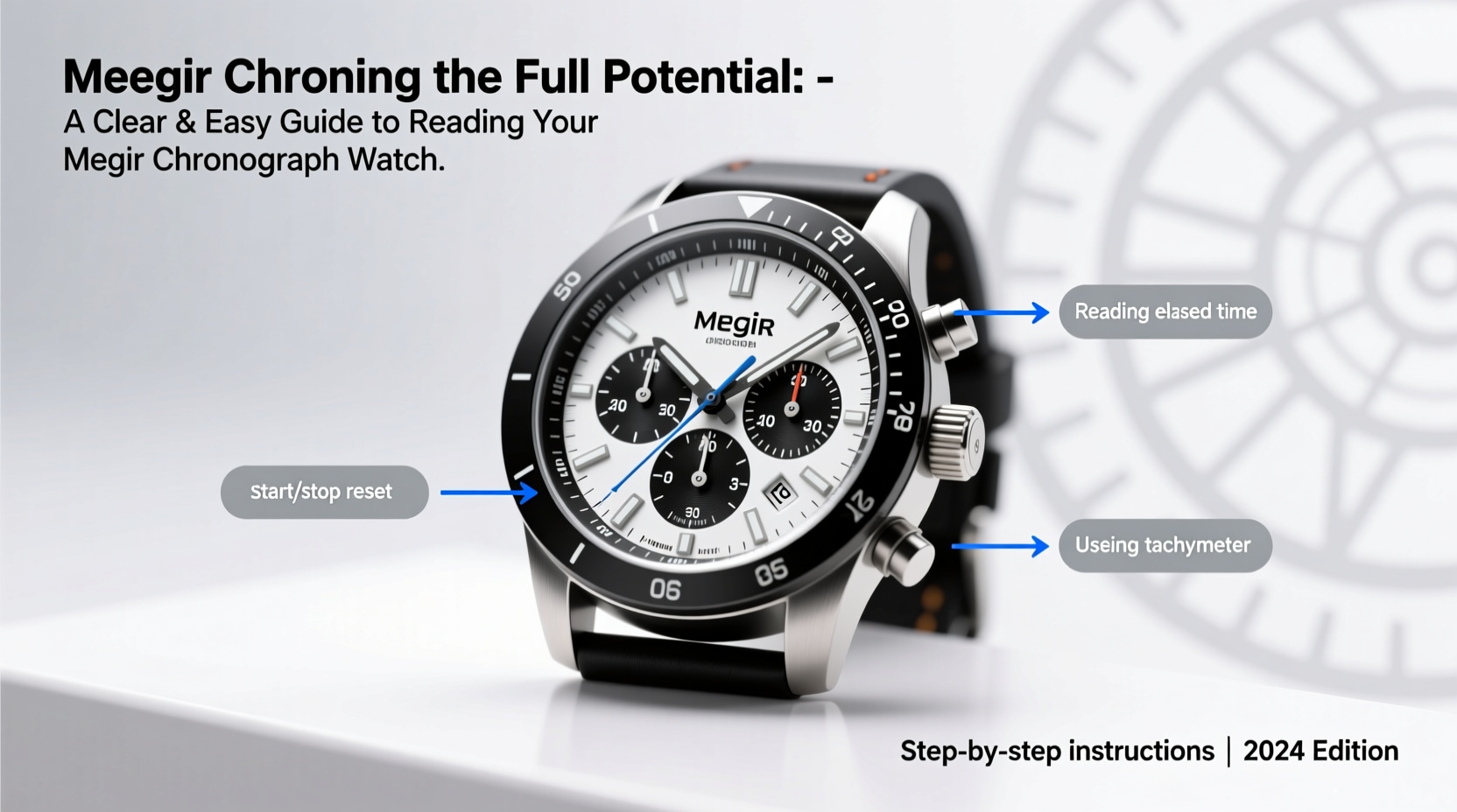 unlocking the full potential a clear and easy guide to reading your megir chronograph watch
