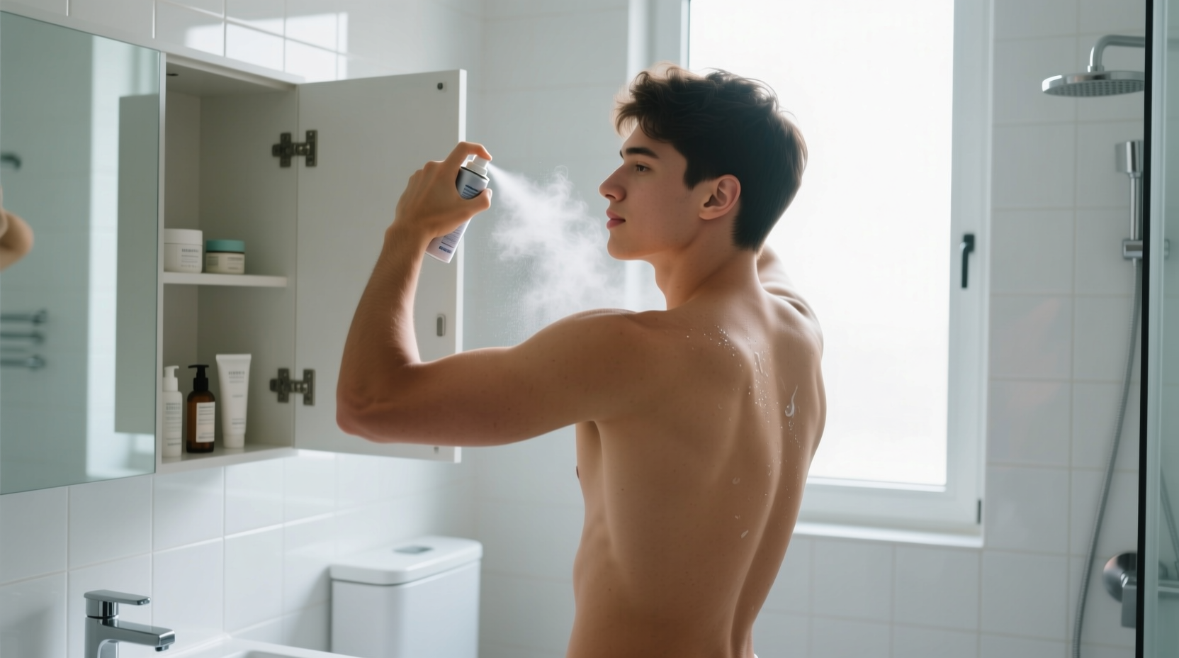 can you put deodorant all over your body