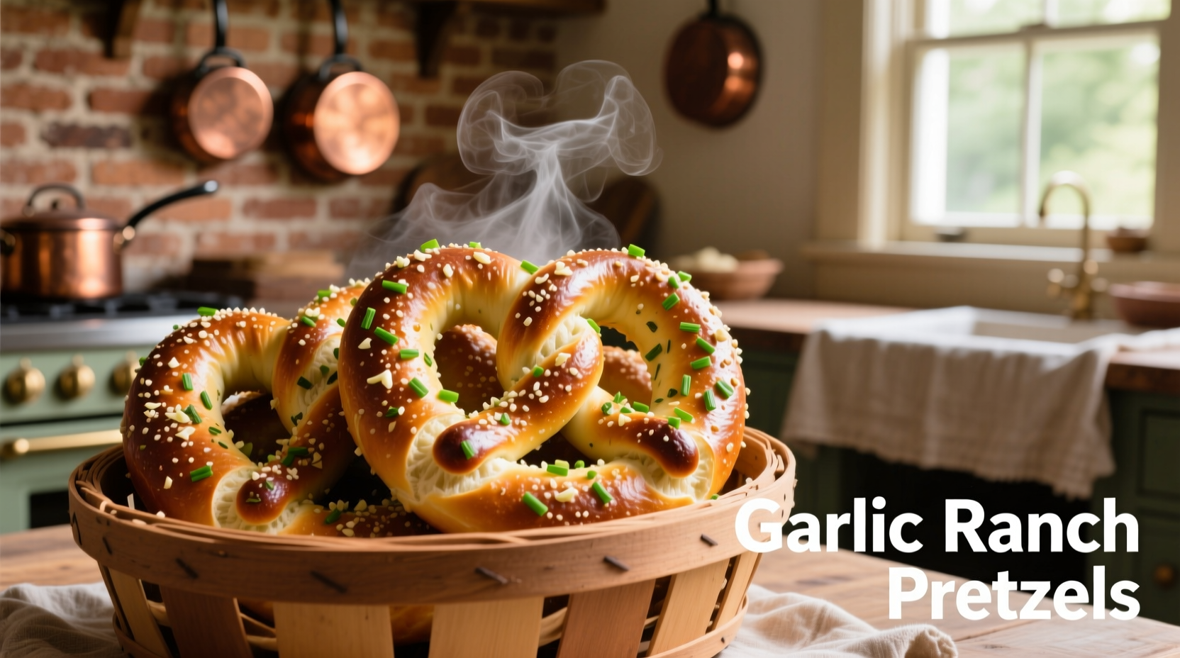 garlic ranch pretzels
