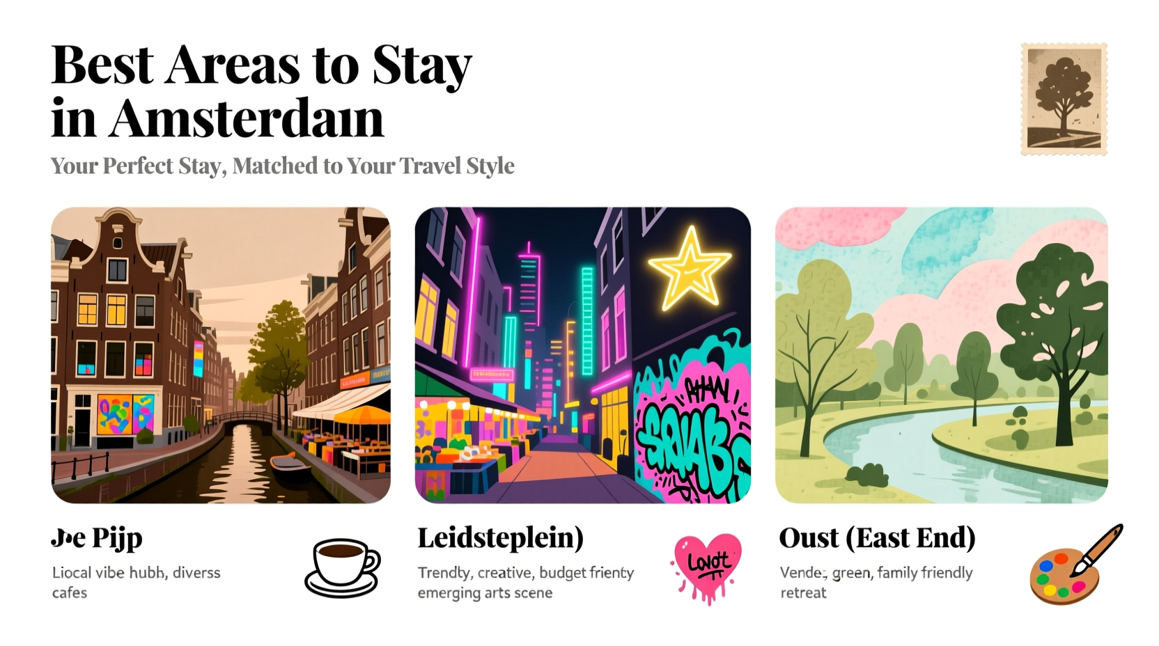 guide to the best areas to stay in amsterdam for every traveler